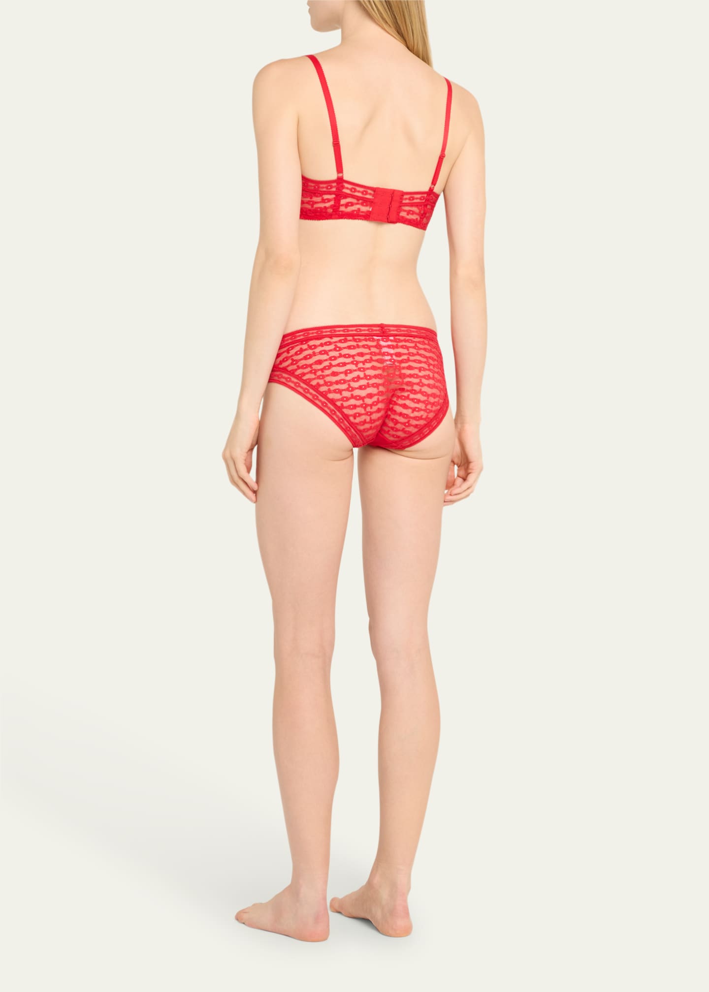 Eres Elixir Jersey & Lace Briefs Image 2 of 3