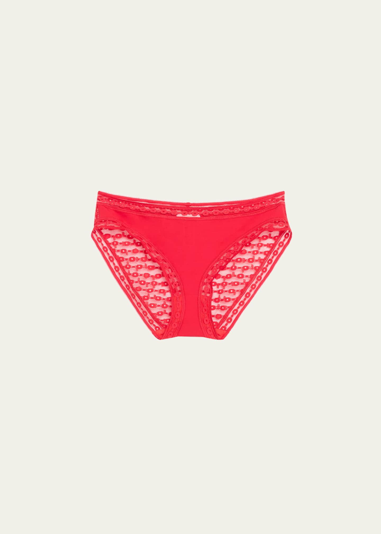 Eres Elixir Jersey & Lace Briefs Image 1 of 3