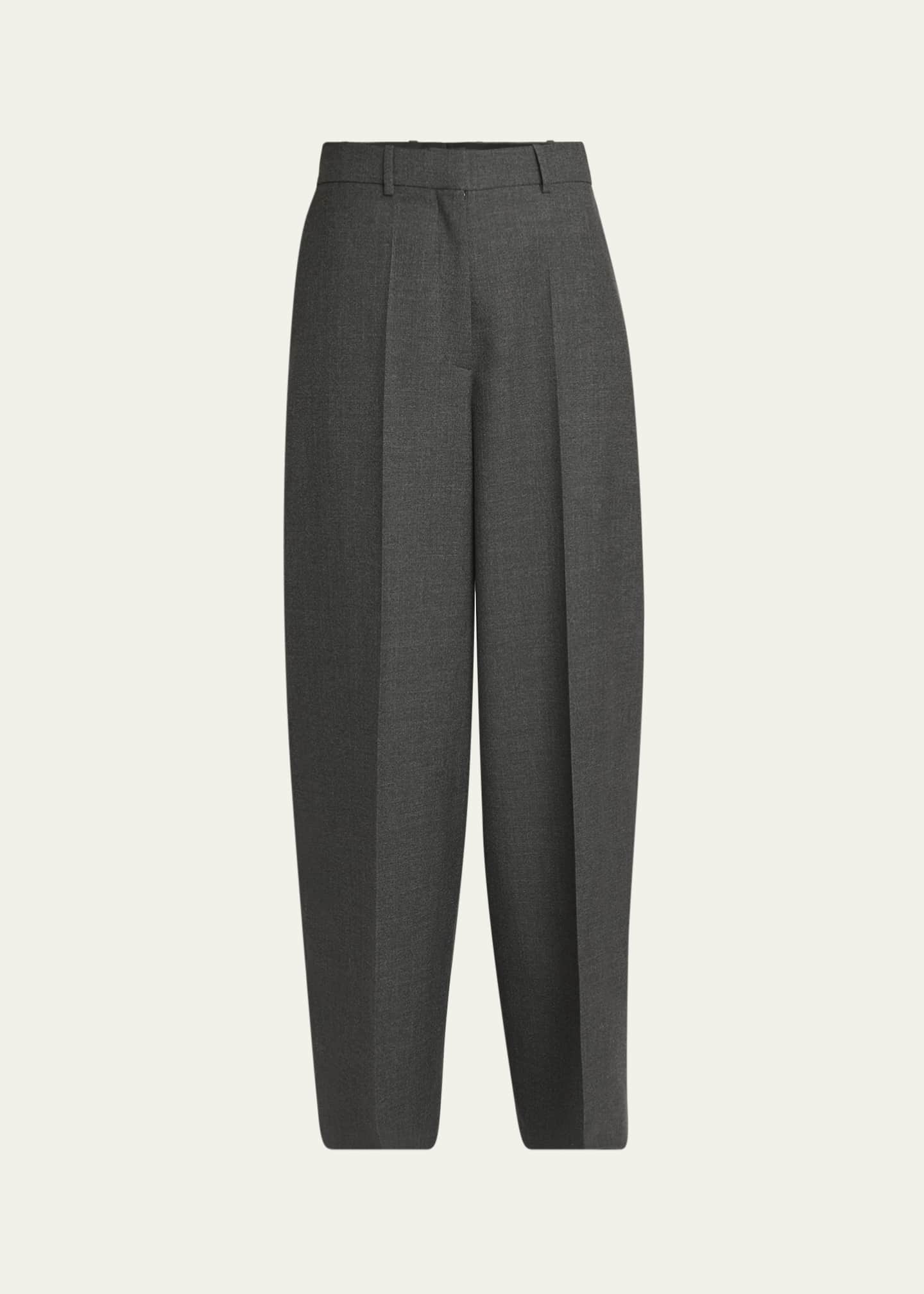 Givenchy Tailored Straight-Leg Wool Trousers Image 1 of 5