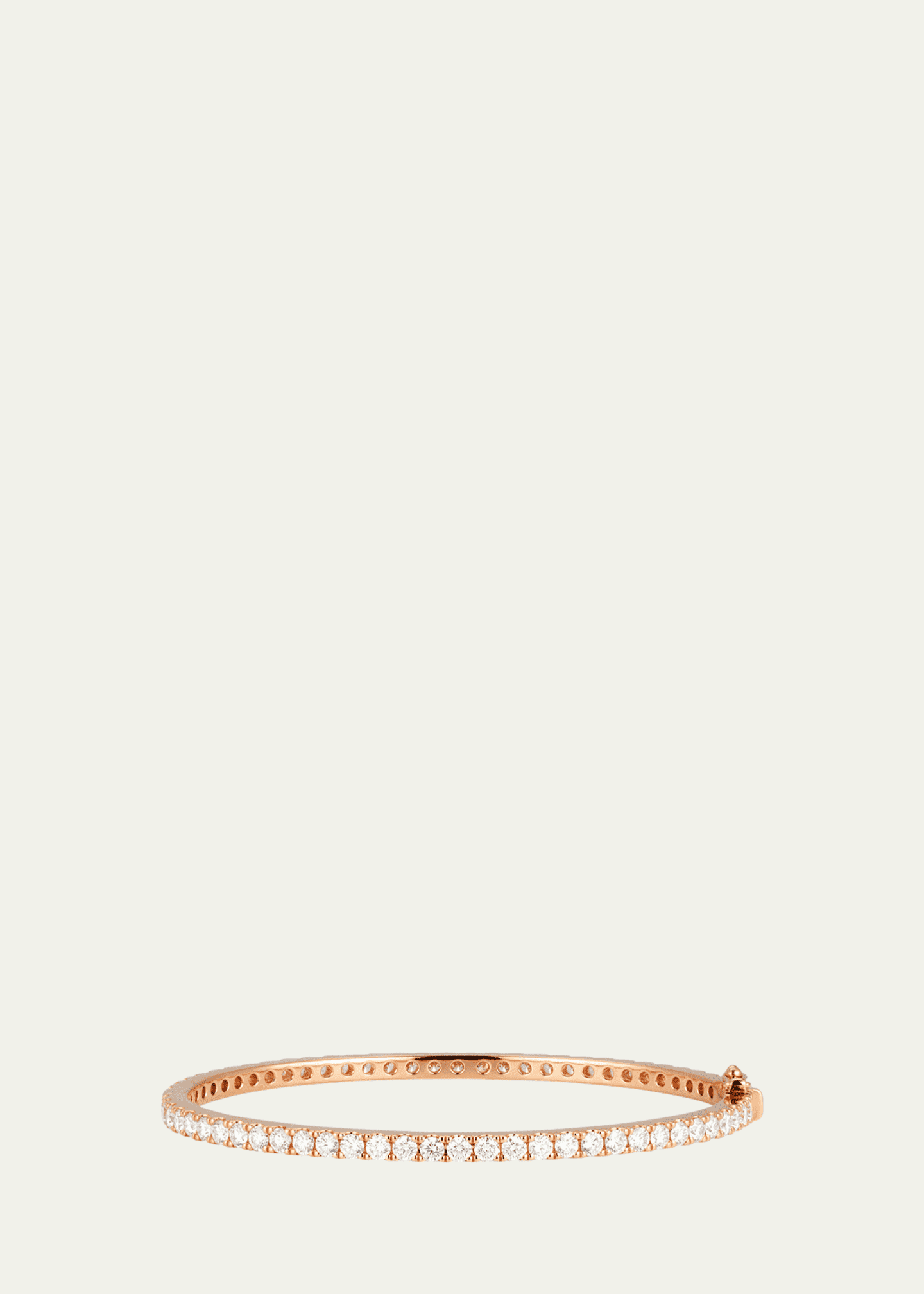 Sidney Garber 18K Rose Gold Diamond Bangle Bracelet Bergdorf Goodman