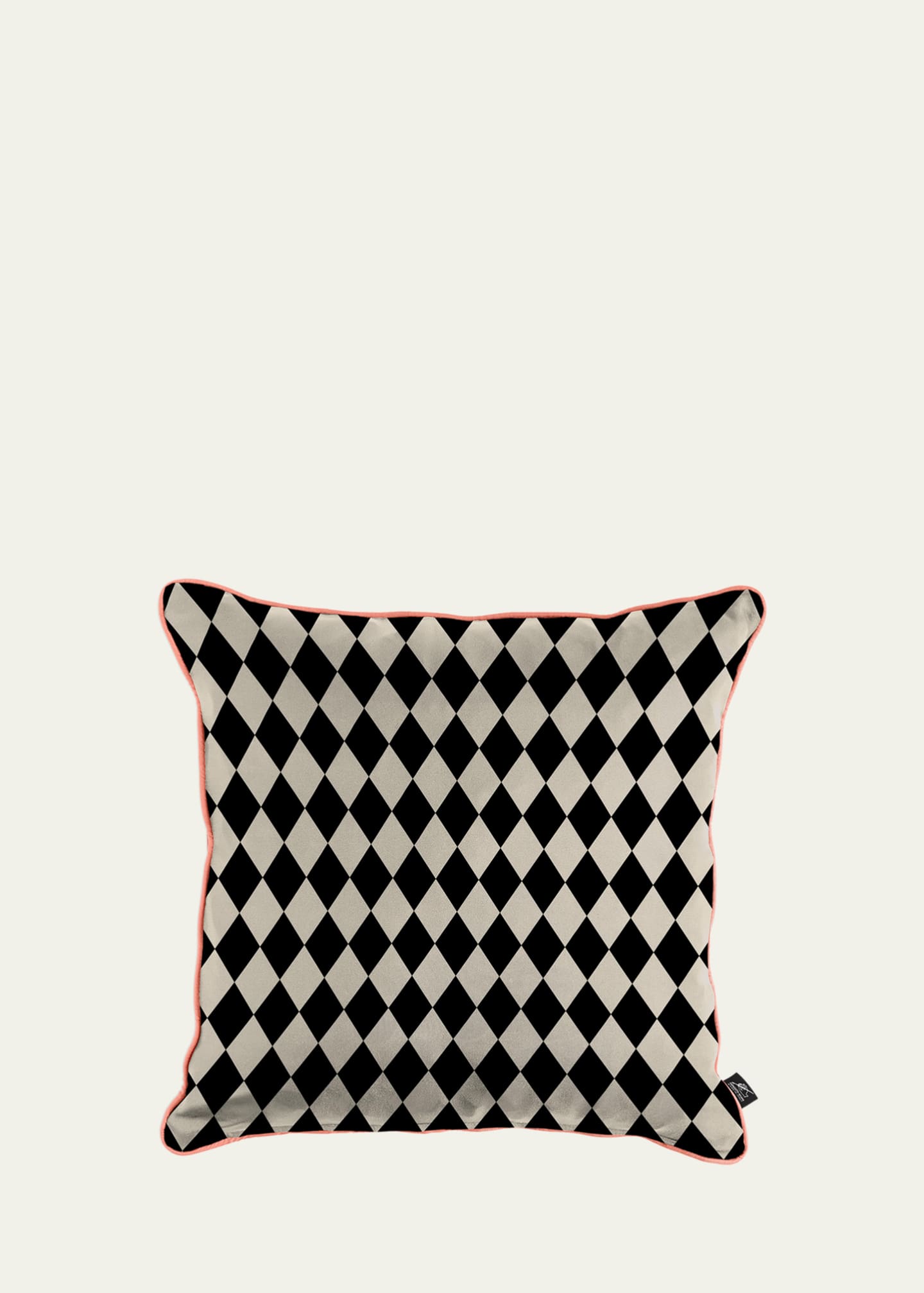 Fornasetti High Fidelity Printed Cushion, 19.5" Square Image 2 of 2