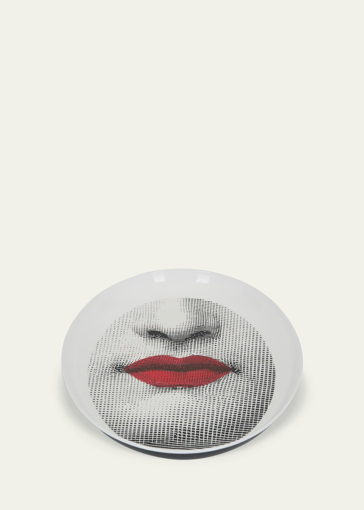 Fornasetti Bocca Oval Tray Image 2 of 5