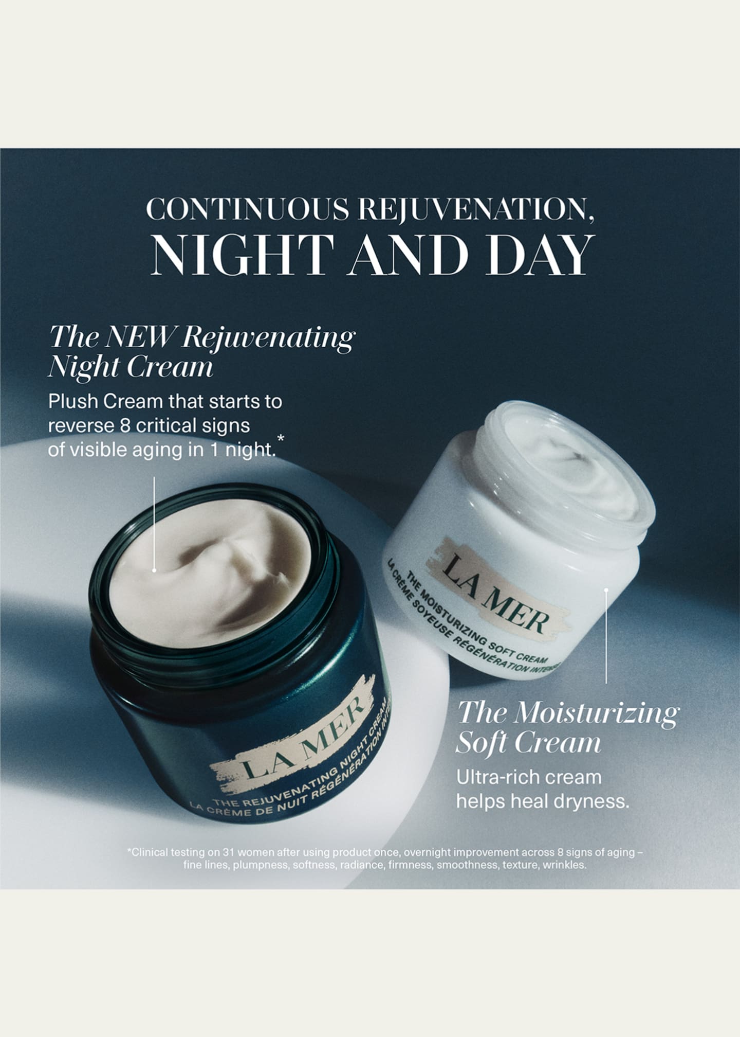 La Mer The Rejuvenating Night Cream, 3.4 oz. Image 7 of 8
