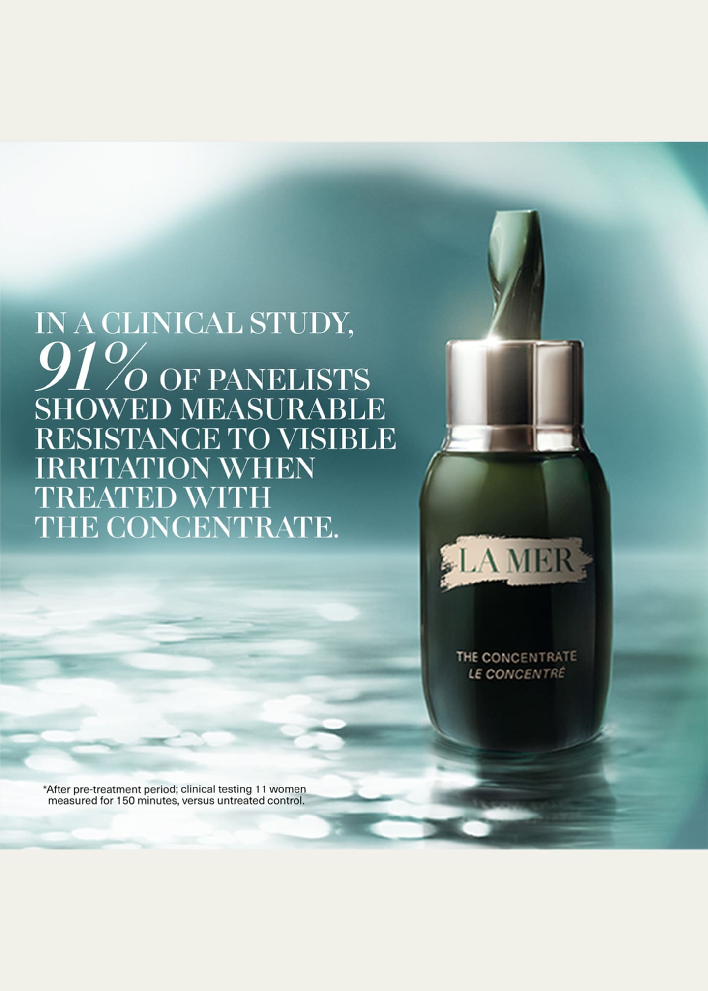 La Mer The Concentrate Soothing & Strengthening Face Serum, 3.4 oz. Image 4 of 5