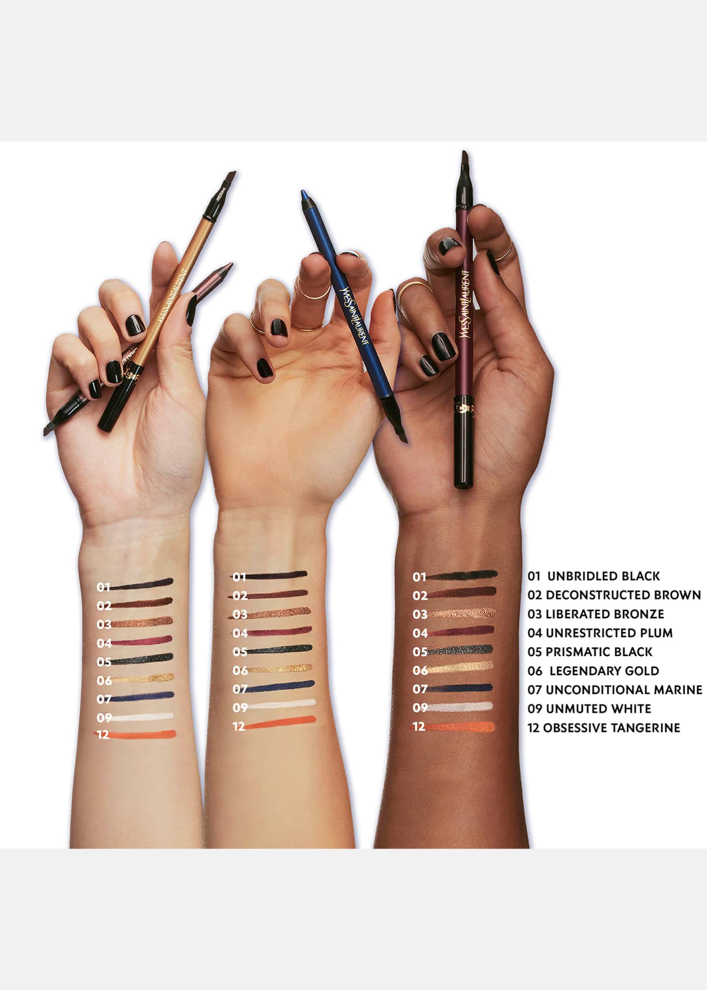 Yves Saint Laurent Beaute Lines Liberated Dual-Ended Waterproof Eyeliner Image 4 of 4