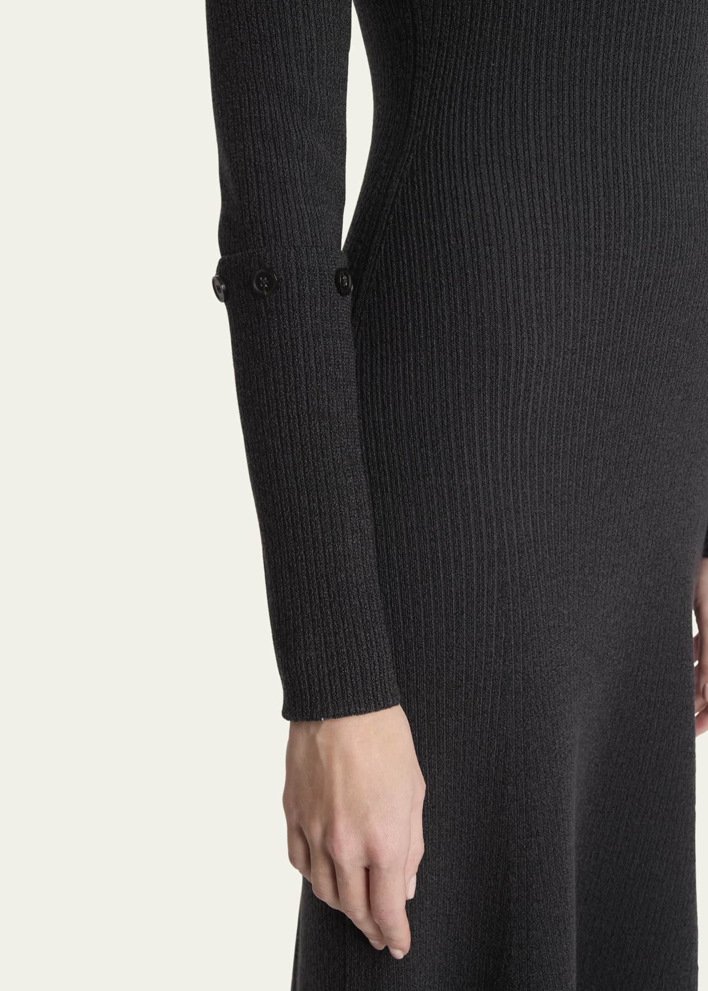 Proenza Schouler Jocelyn Midweight Viscose Rib-Knit Dress - Bergdorf Goodman