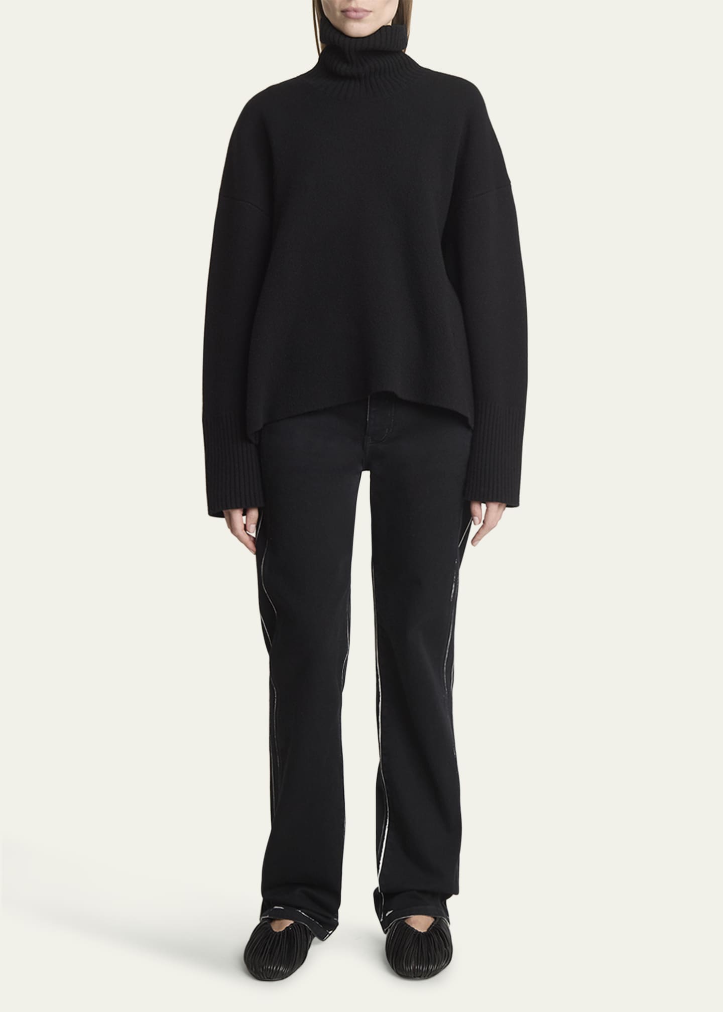 Loft black turtleneck online