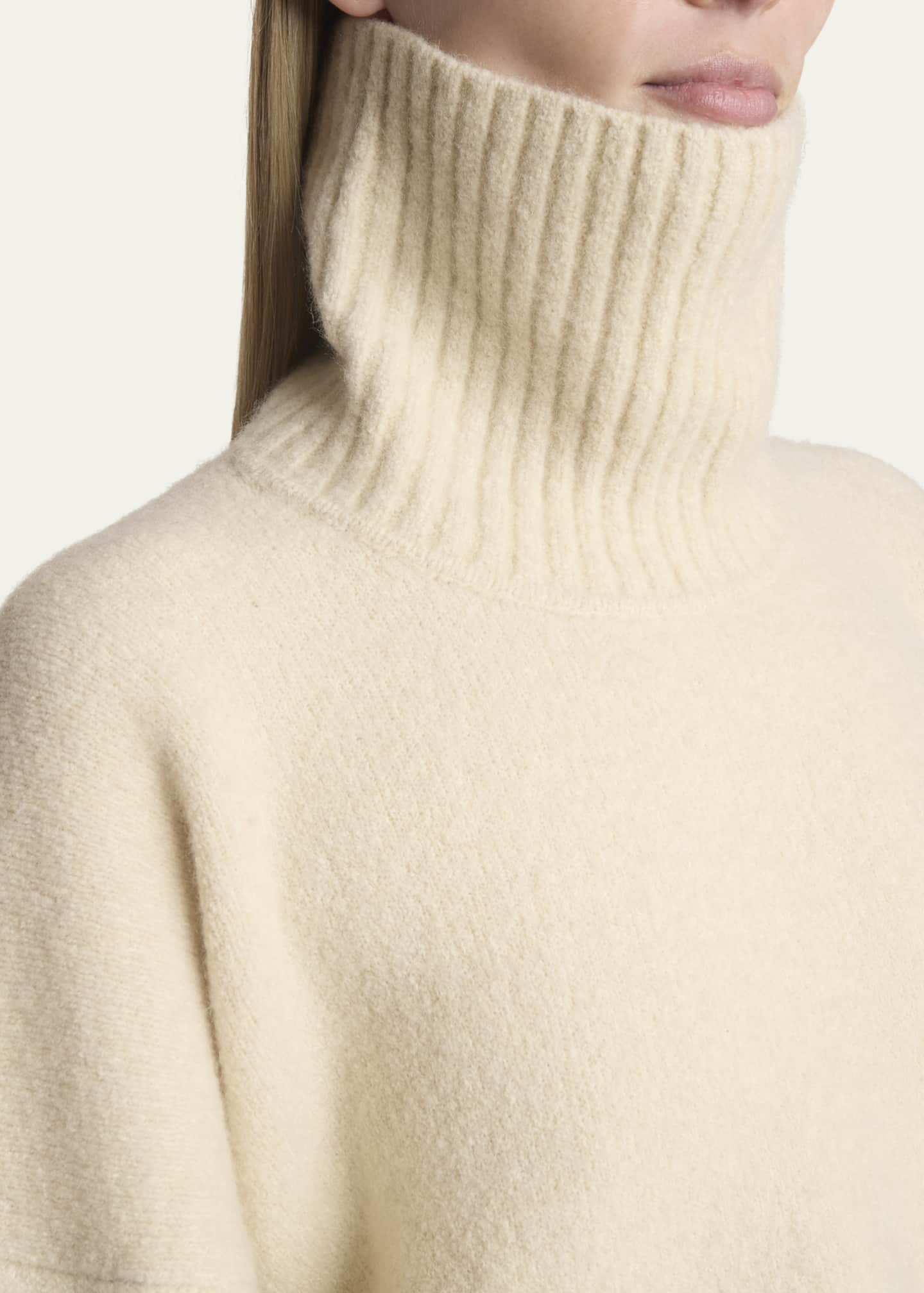 Proenza Schouler Loft Eco Cashmere Turtleneck Sweater Image 5 of 5