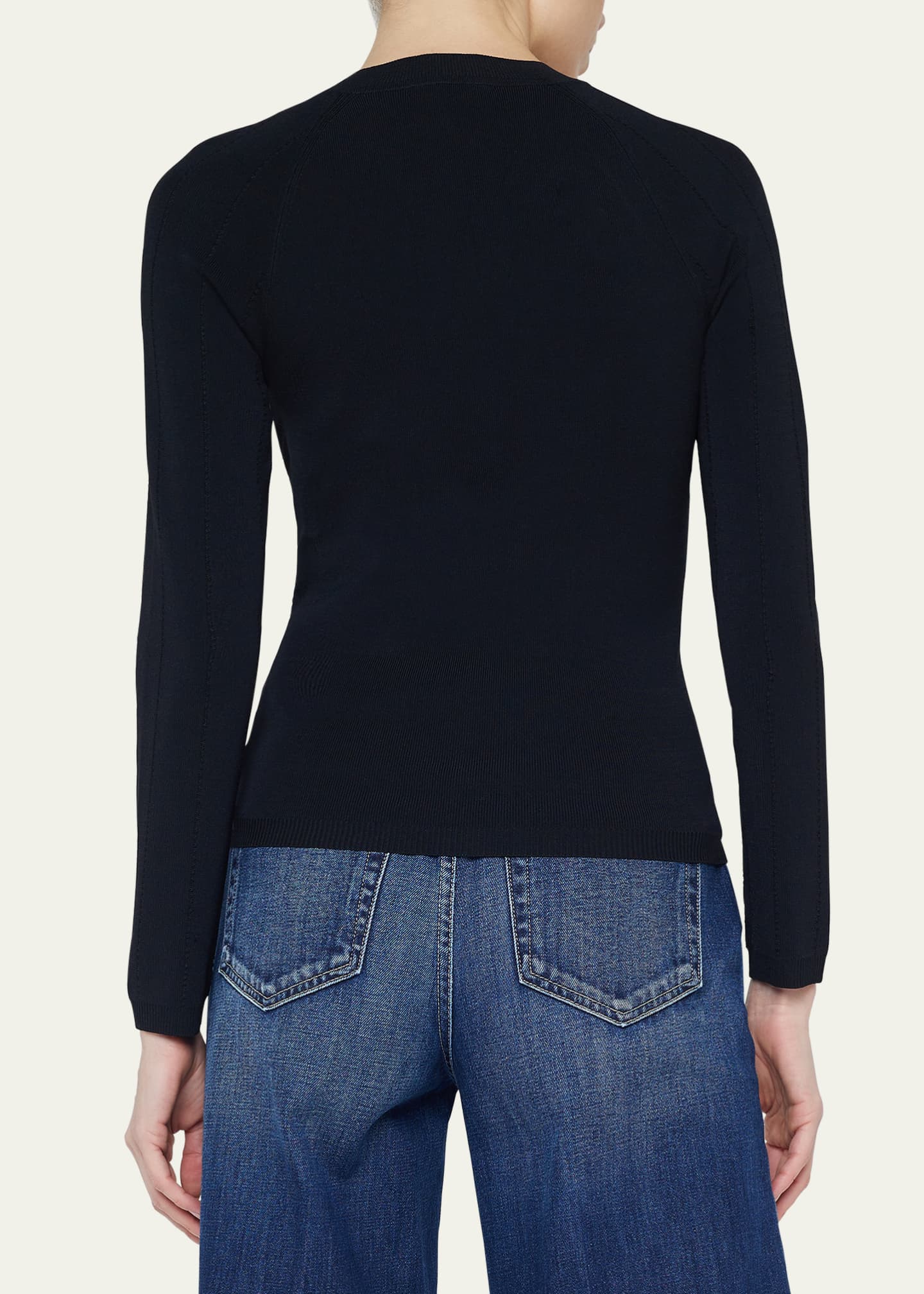 L'Agence Gretchen Crewneck Pullover Image 3 of 5
