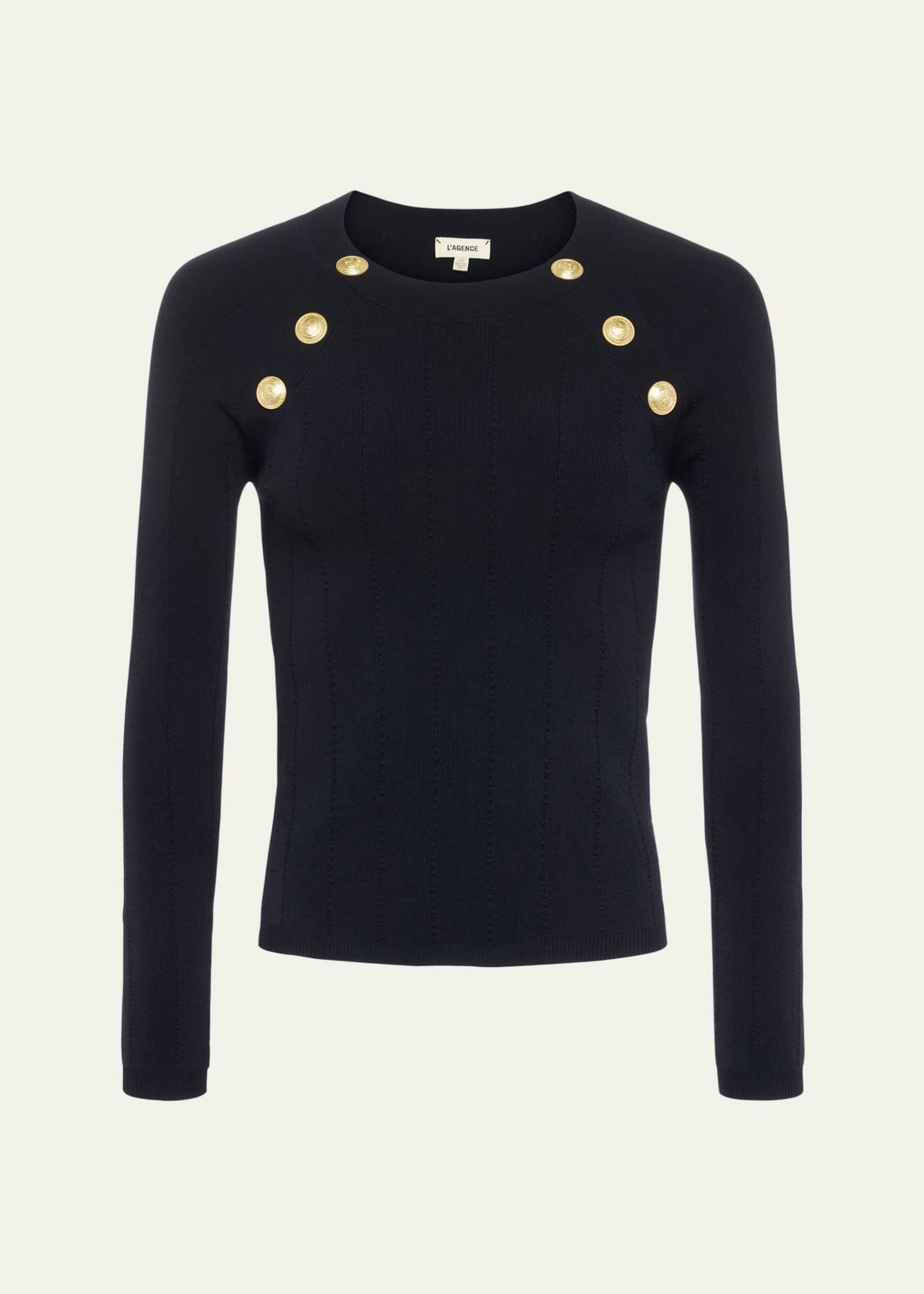 L'Agence Gretchen Crewneck Pullover Image 1 of 5