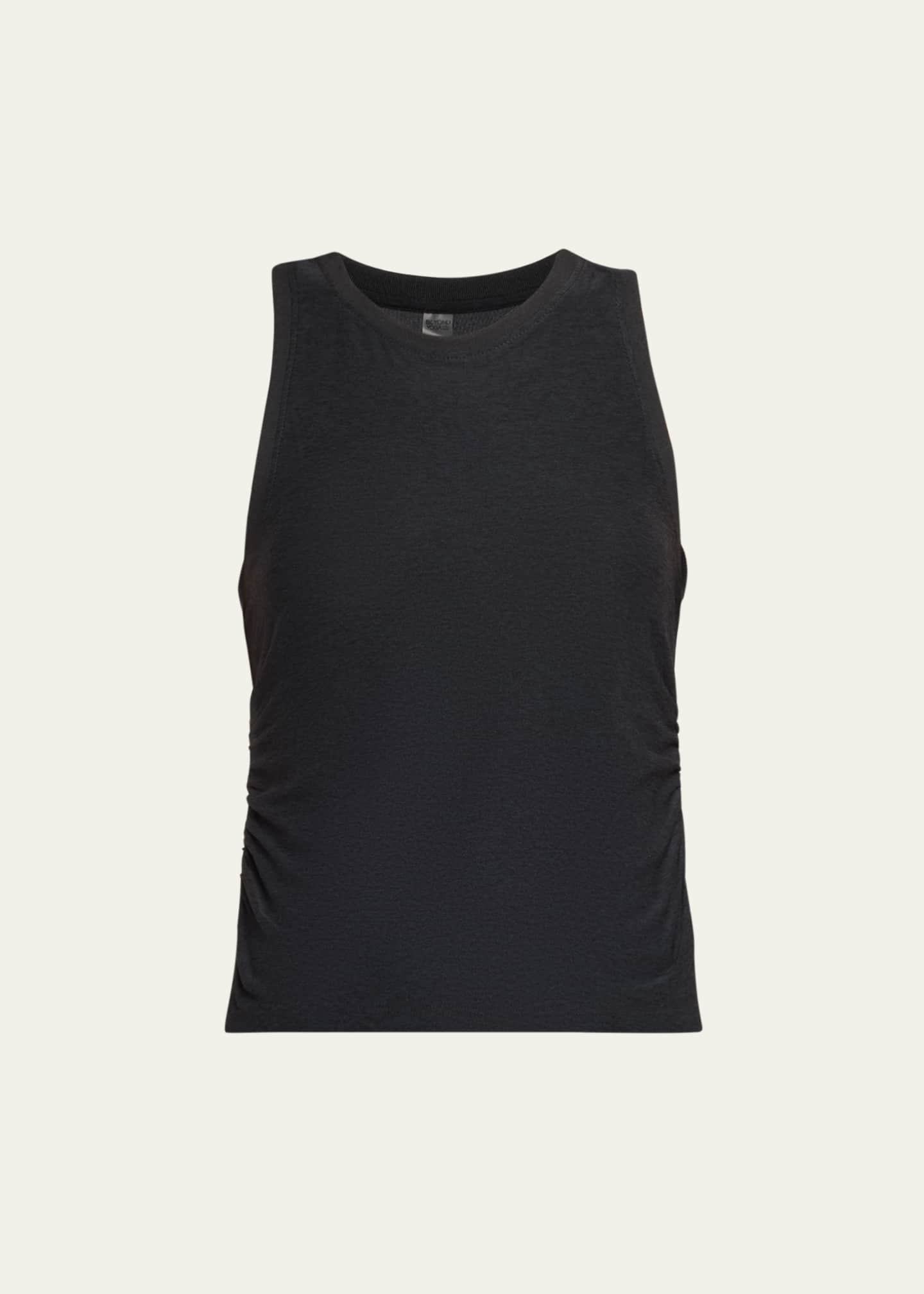 Beyond Yoga Featherweight Your Fit Shirred Tank Top Image 1 of 5