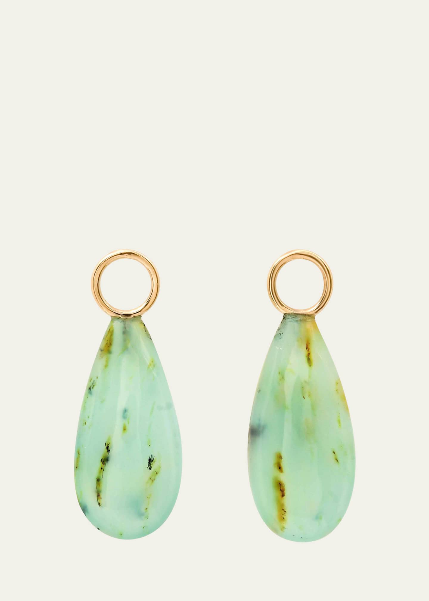 Andrea Fohrman Mini Peruvian Blue Opal Briolette Ear Charms Image 1 of 2
