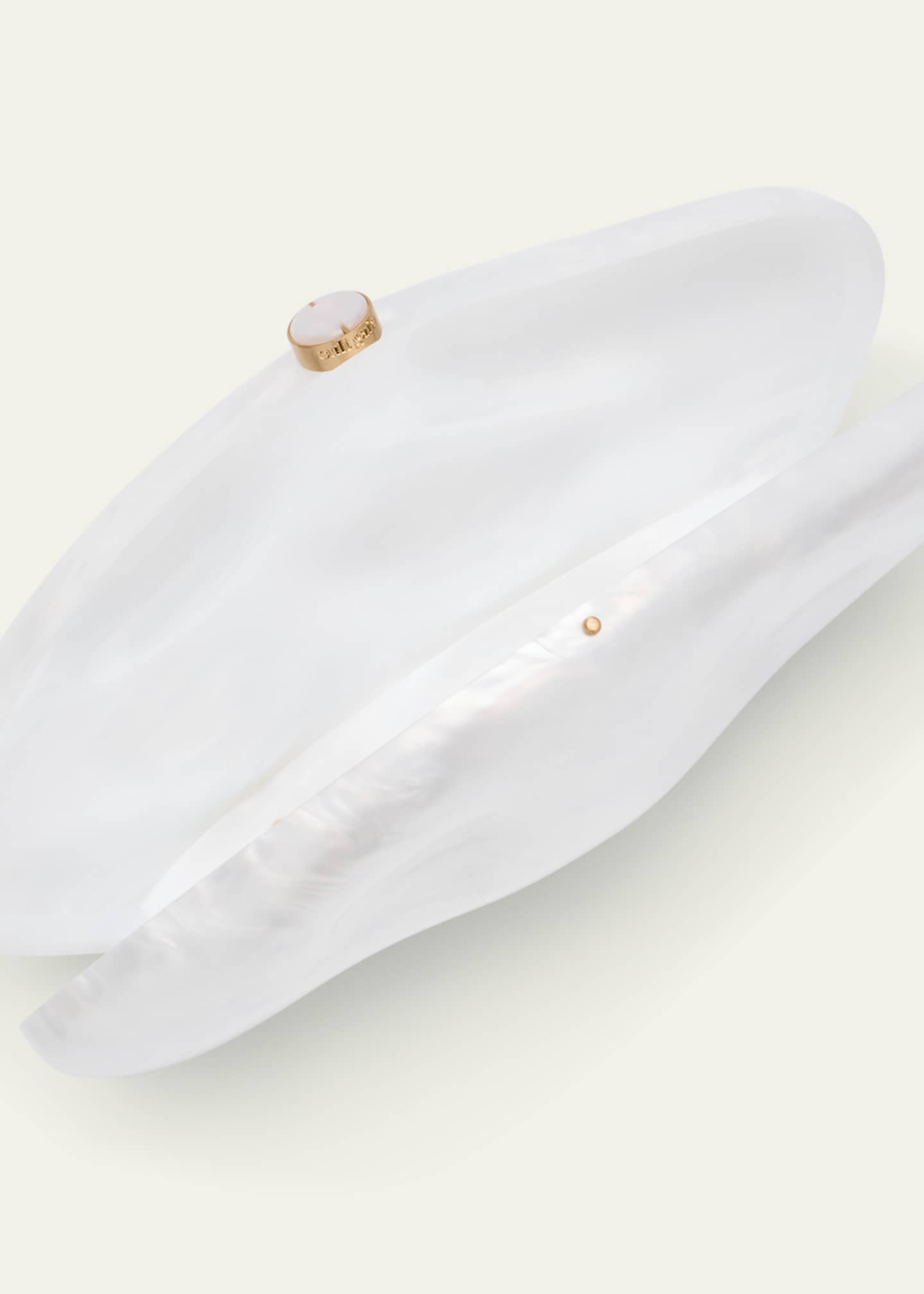 Cult Gaia The Caldera Pearly Clutch Bag Image 4 of 6