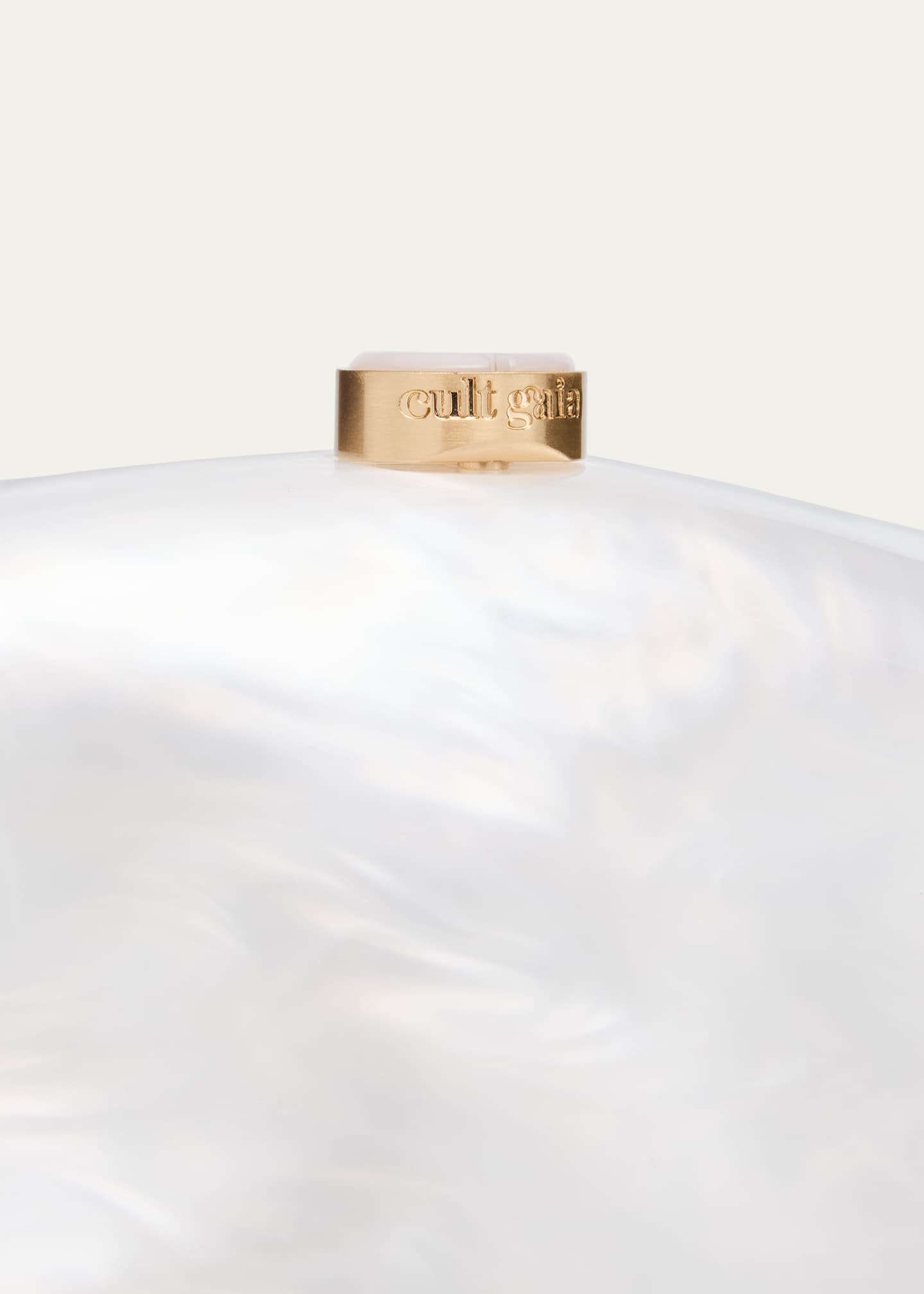 Cult Gaia The Caldera Pearly Clutch Bag Image 6 of 6