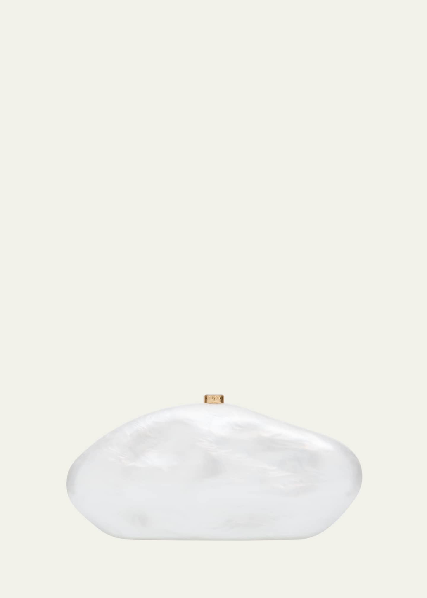 Cult Gaia The Caldera Pearly Clutch Bag Image 1 of 6