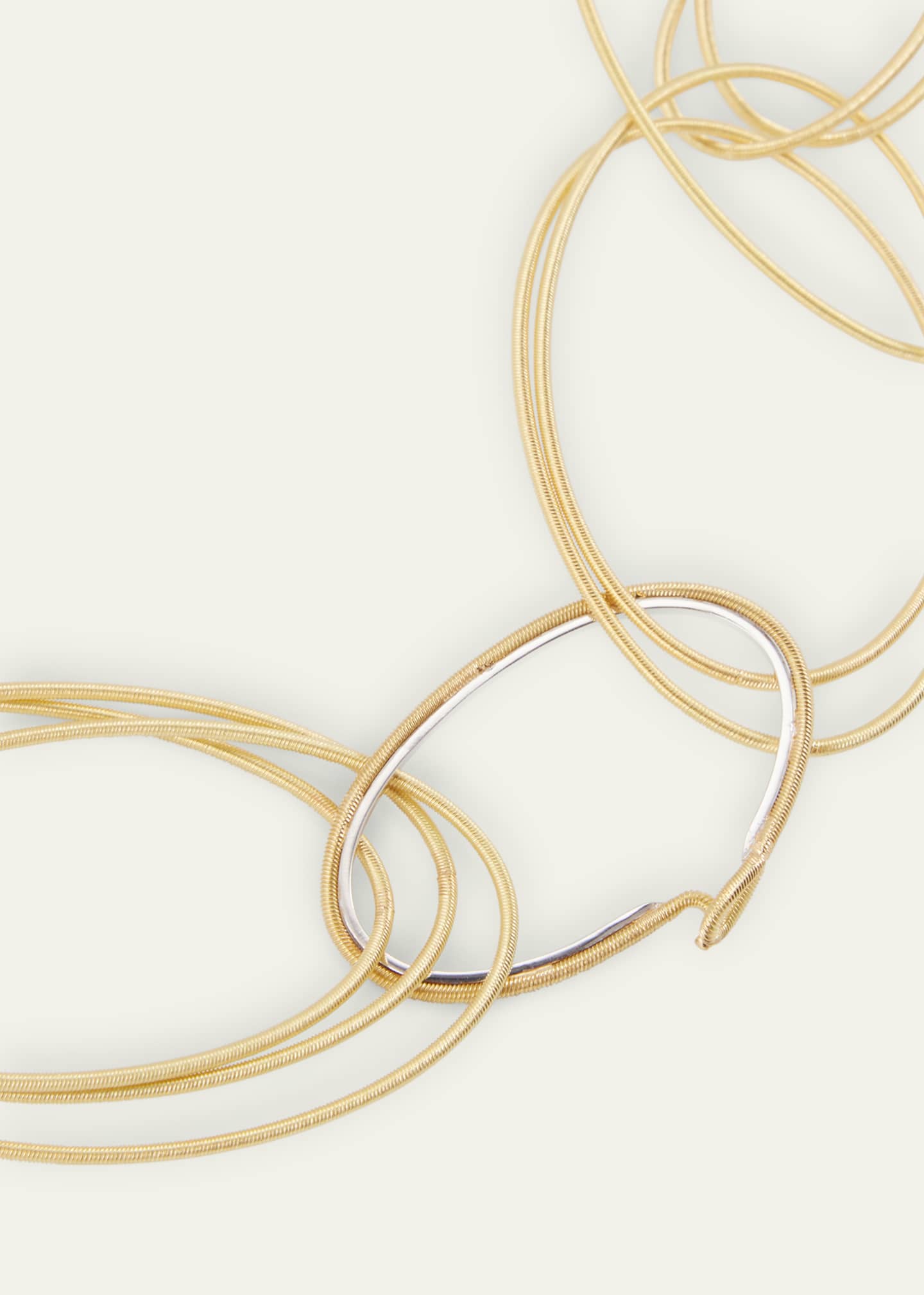 Buccellati Hawaii 18K Yellow Gold Oval Link Necklace Image 4 of 4