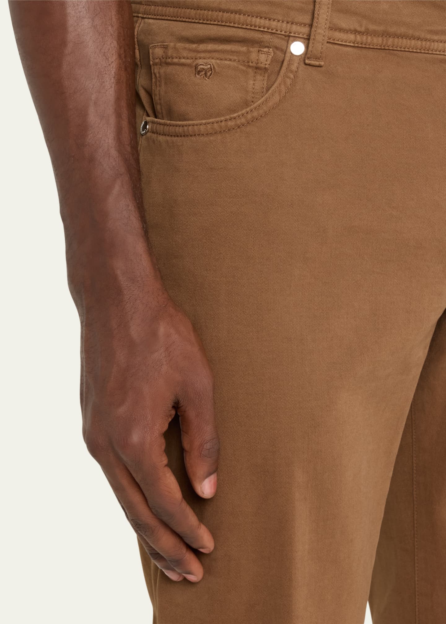 Marco Pescarolo Men's Cotton-Cashmere Drill Pants Image 5 of 5