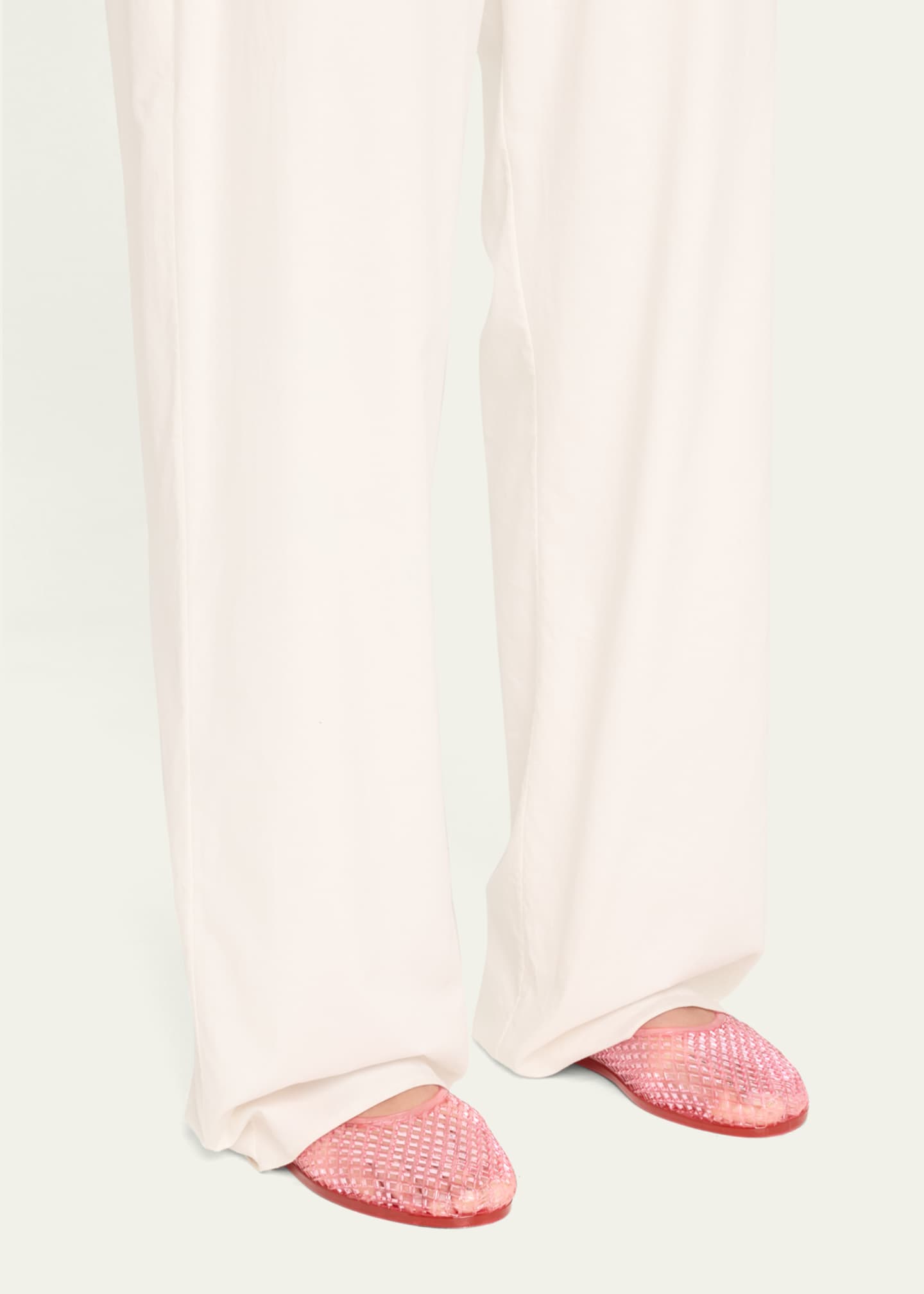Ancient Greek Sandals Iro Transparent Jelly Ballerina Flats Image 2 of 5