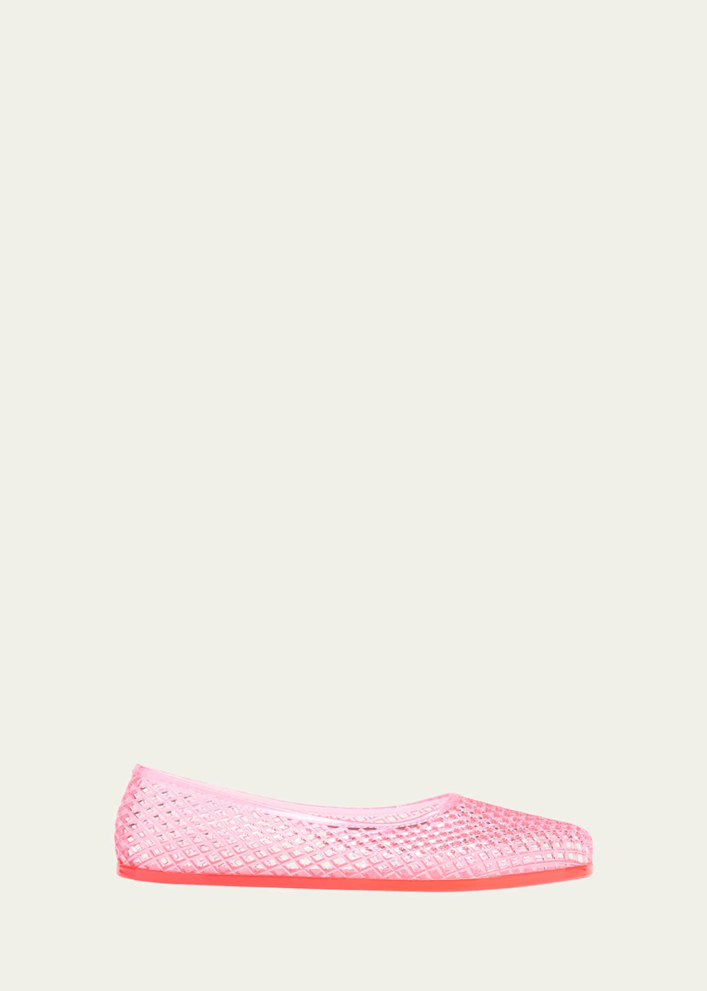 Ancient Greek Sandals Iro Transparent Jelly Ballerina Flats Image 1 of 5