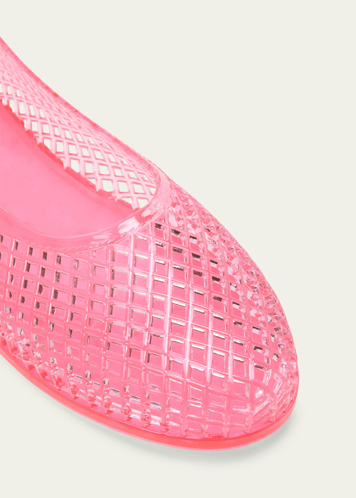 Ancient Greek Sandals Iro Transparent Jelly Ballerina Flats Image 5 of 5
