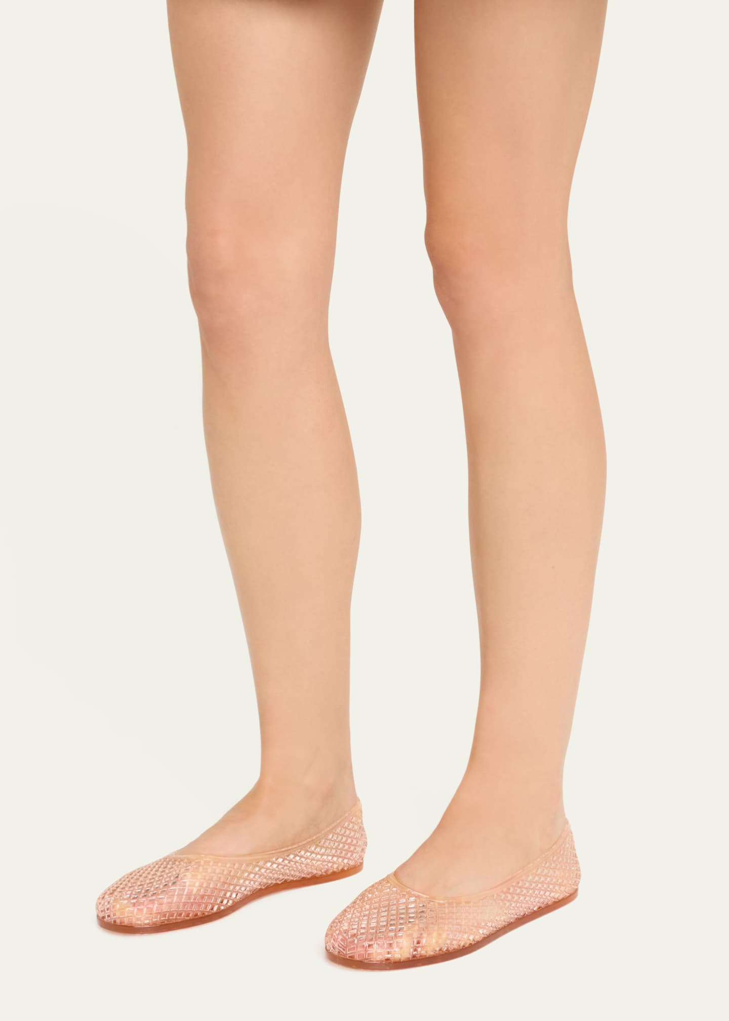 Ancient Greek Sandals Iro Transparent Jelly Ballerina Flats Bergdorf Goodman