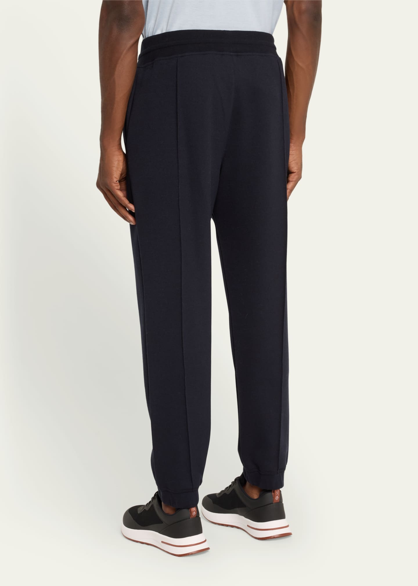 Loro Piana Men's Whitney Luxury Fleece Pants Image 3 of 5