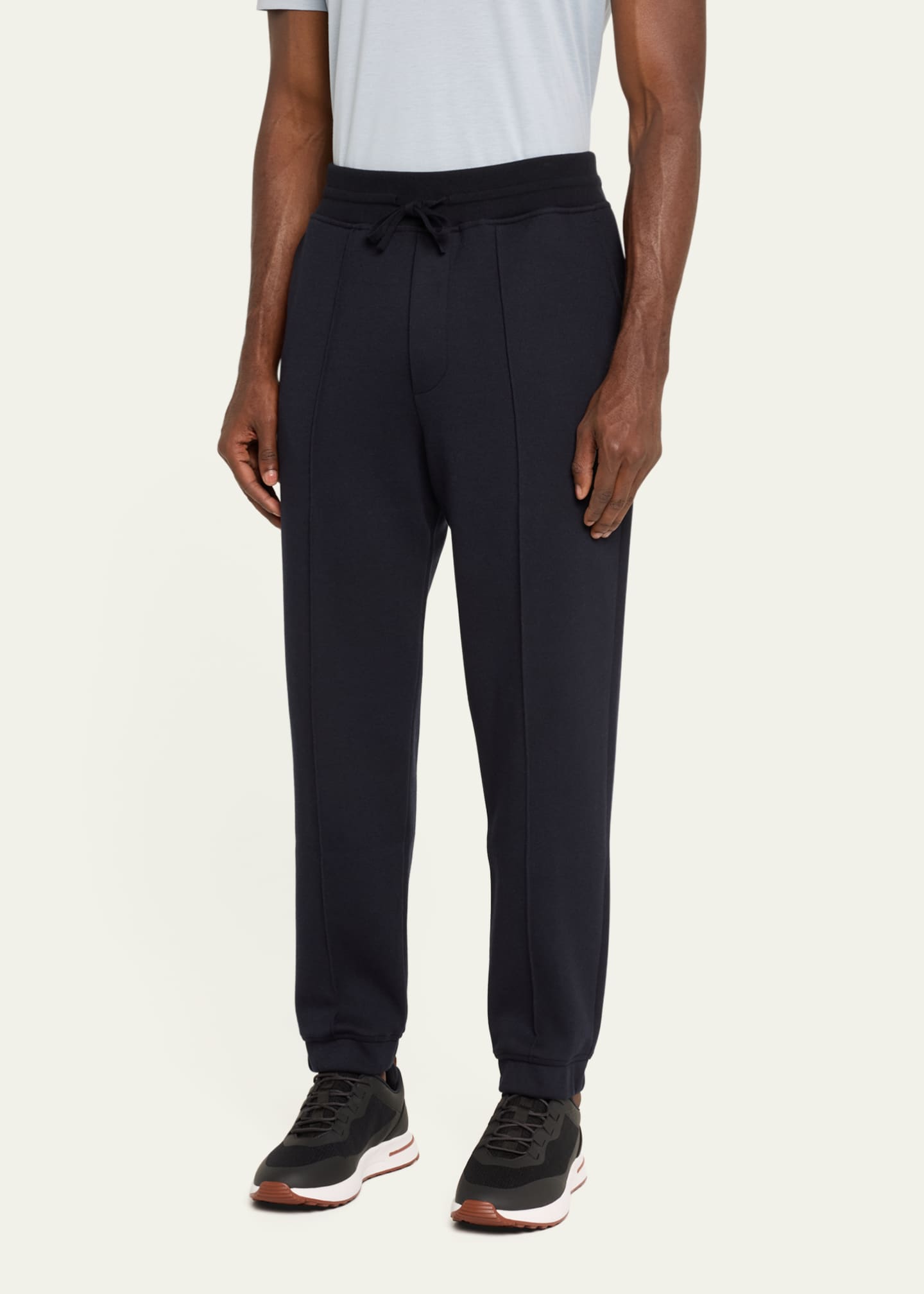 Loro Piana Men's Whitney Luxury Fleece Pants Image 4 of 5
