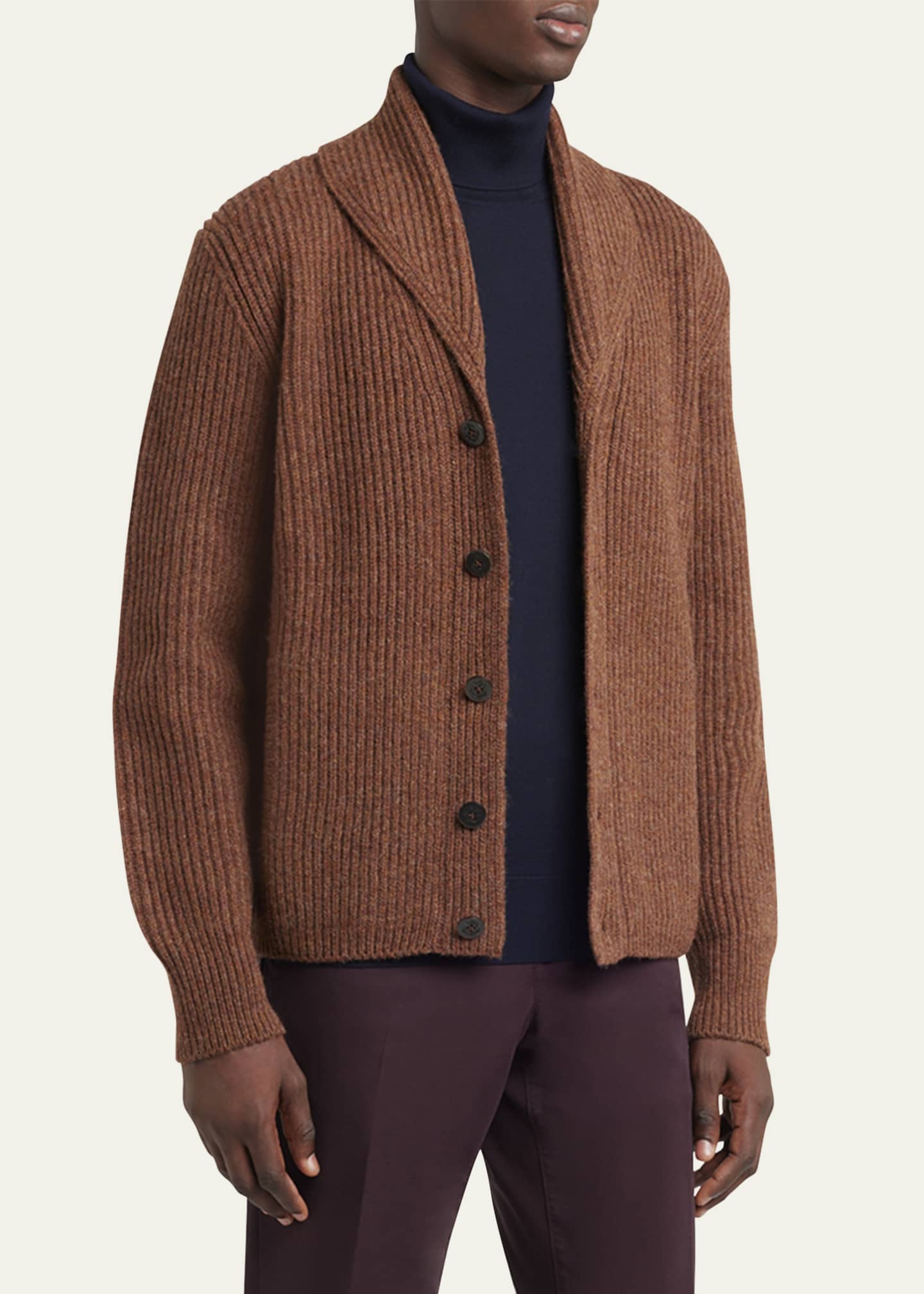 Loro Piana Men s Alpe Wool Cardigan Sweater
