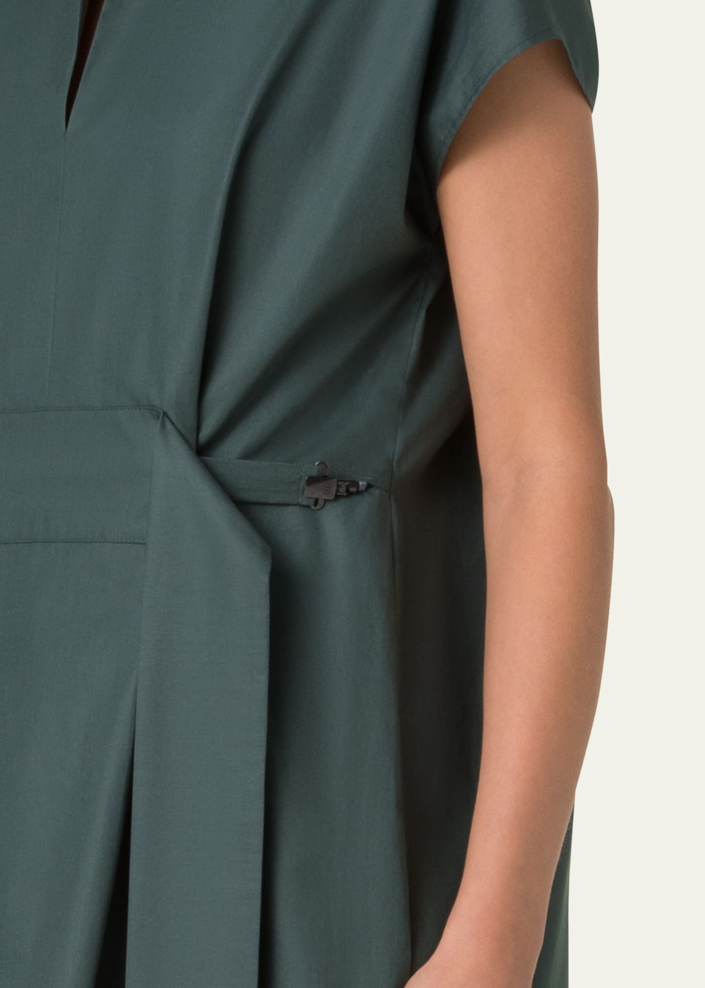 Akris Cotton Poplin Midi Shirtdress Image 5 of 5