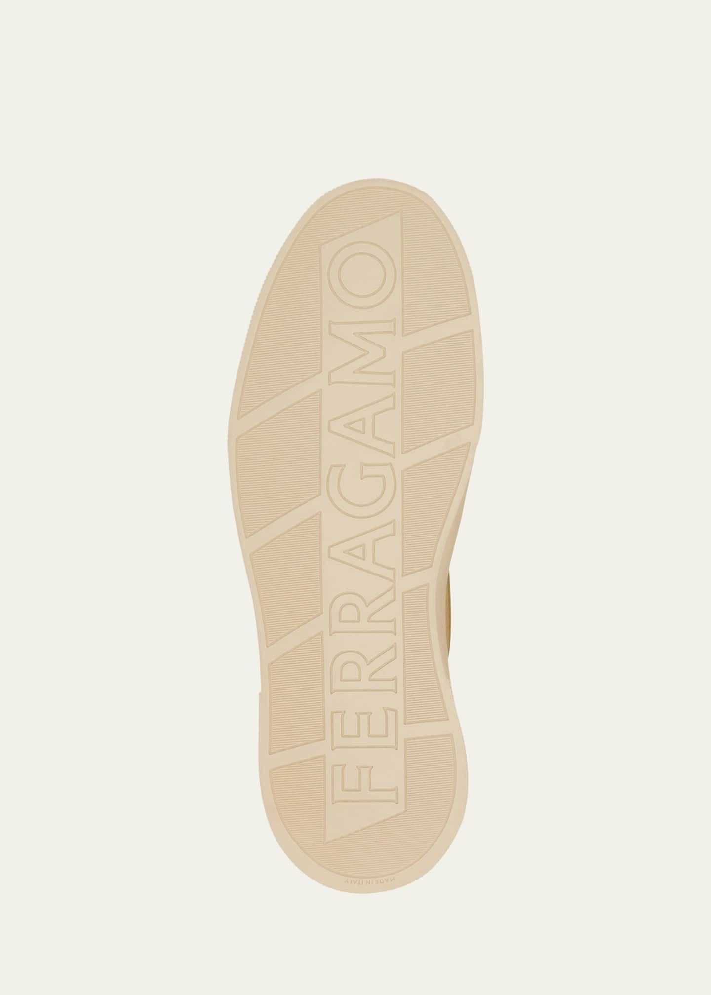 Ferragamo Men's Brad Suede Slip-On Sneakers Image 6 of 6