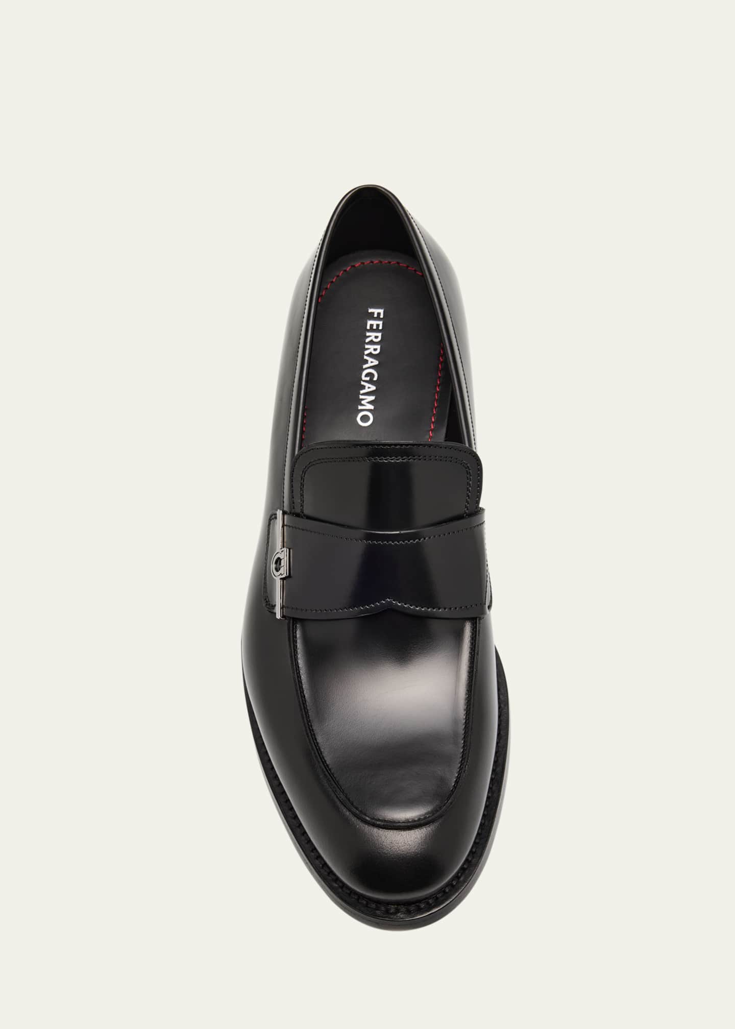 Ferragamo Men's Bridge Originali Penny Loafers Image 6 of 6