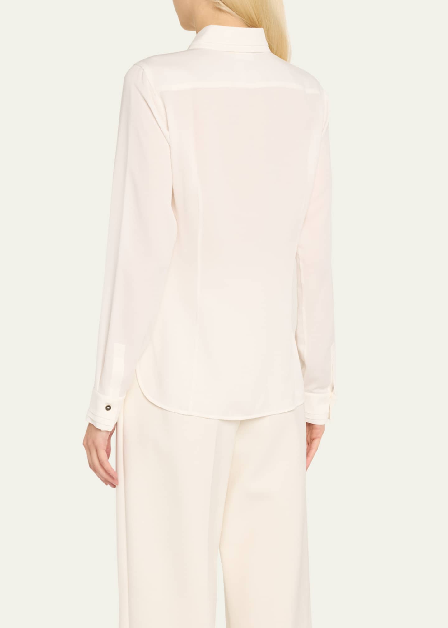 Max Mara Norel Silk Blouse Image 3 of 5