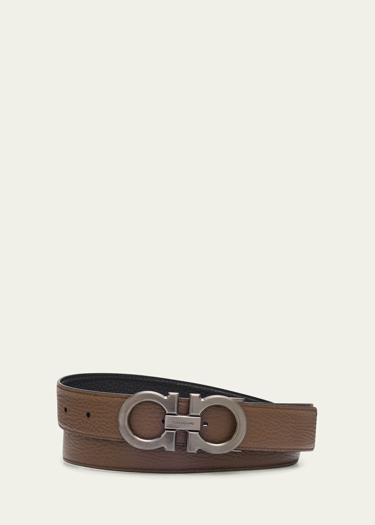 Ferragamo Men's Reversible Gancini-Buckle Belt Image 3 of 3
