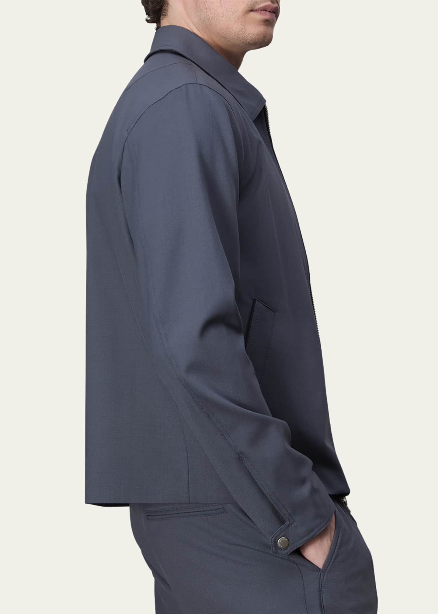 Rag & Bone Men's Melrose Wool-Blend Twill Jacket Image 5 of 5