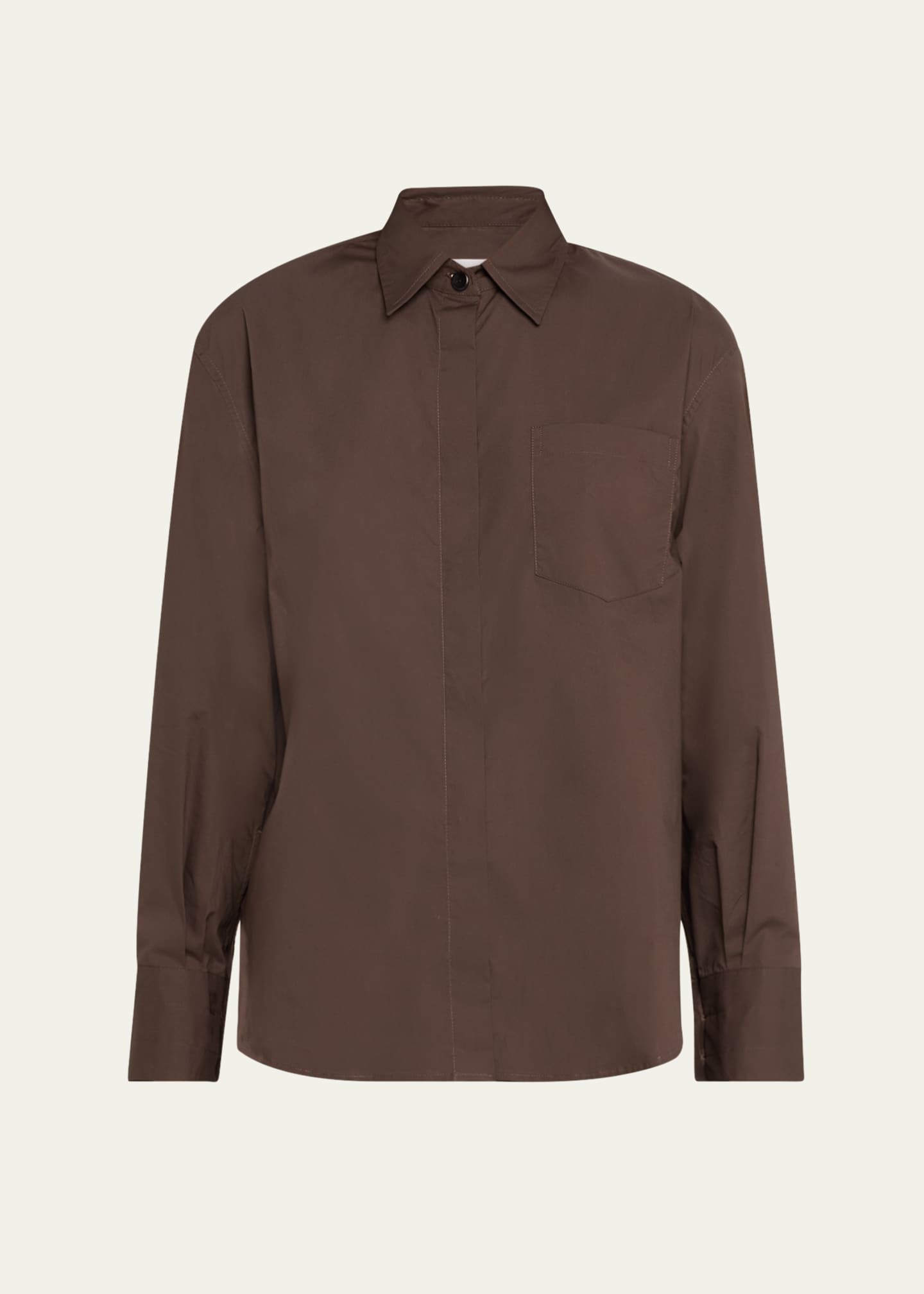MARIA MCMANUS Covered Placket Shirt Image 1 of 5