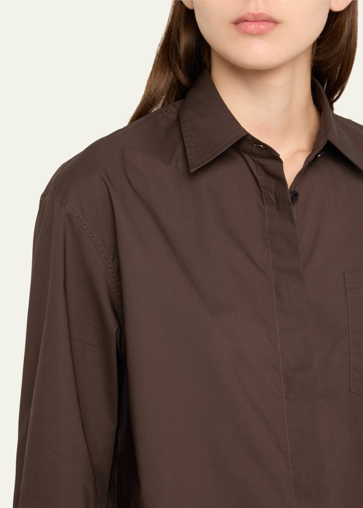 MARIA MCMANUS Covered Placket Shirt Image 5 of 5
