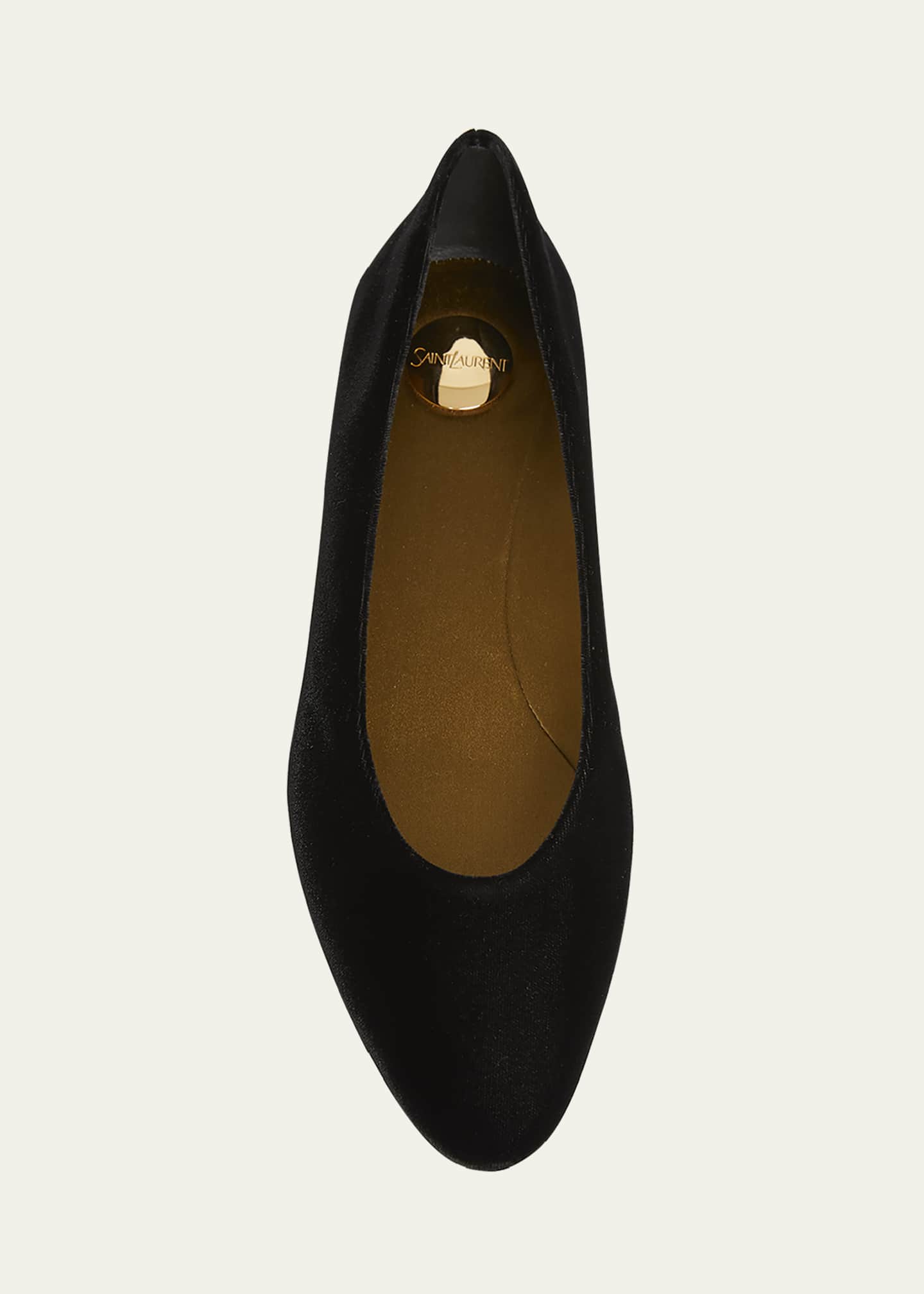 Saint Laurent Gio Classic Ballerina Flats Image 6 of 6