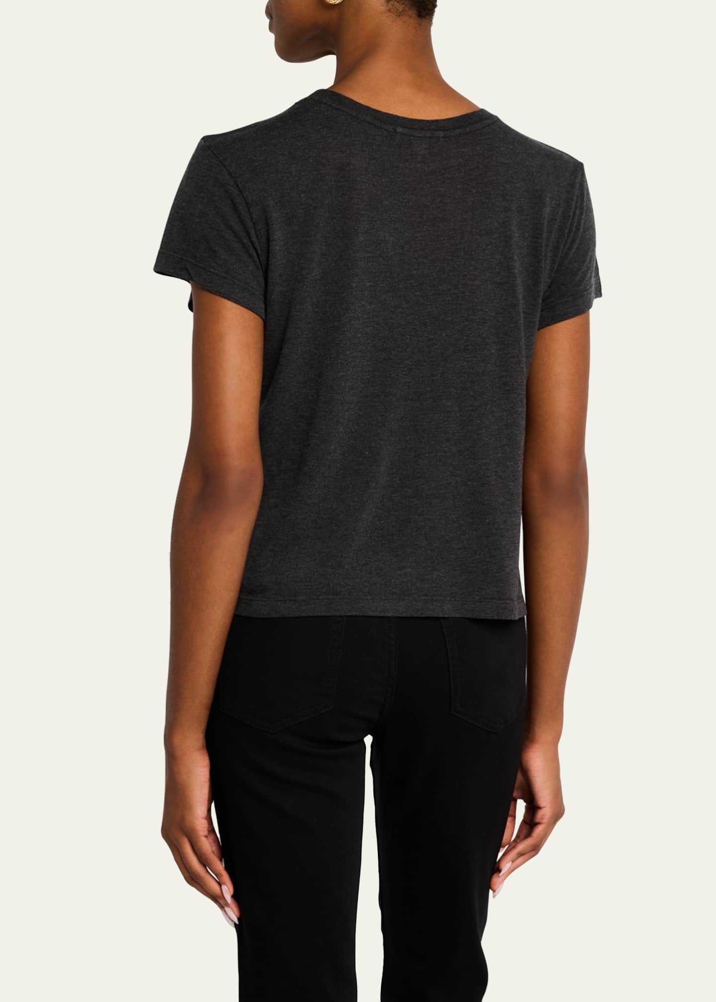 AGOLDE Adine Shrunken Tee Image 3 of 5
