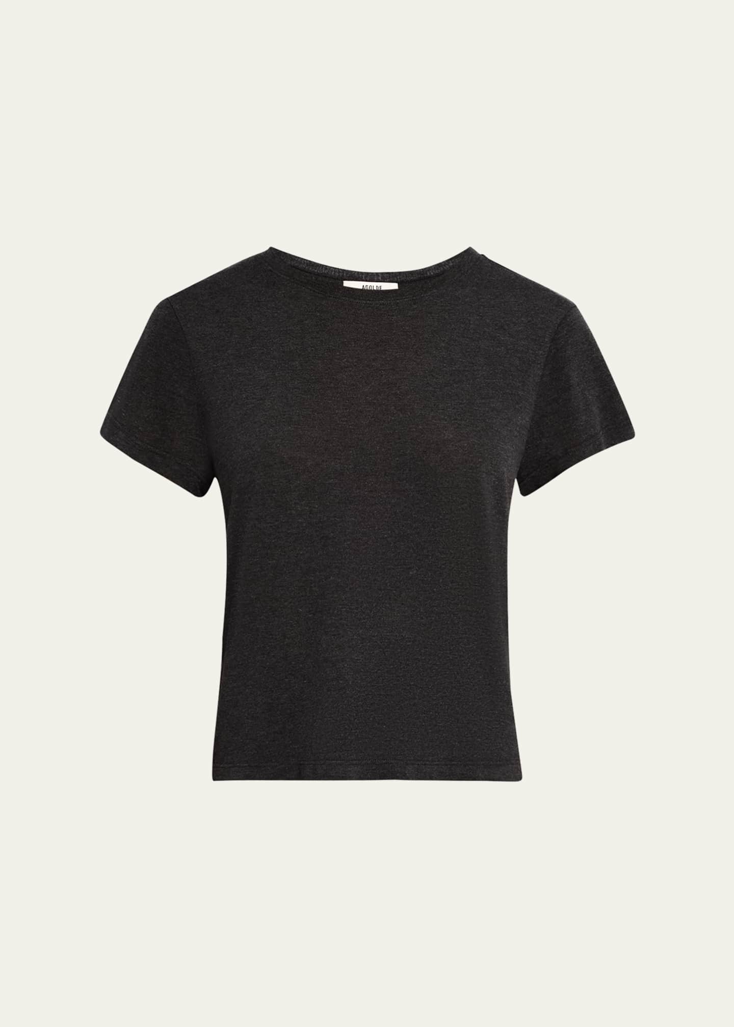 AGOLDE Adine Shrunken Tee Image 1 of 5