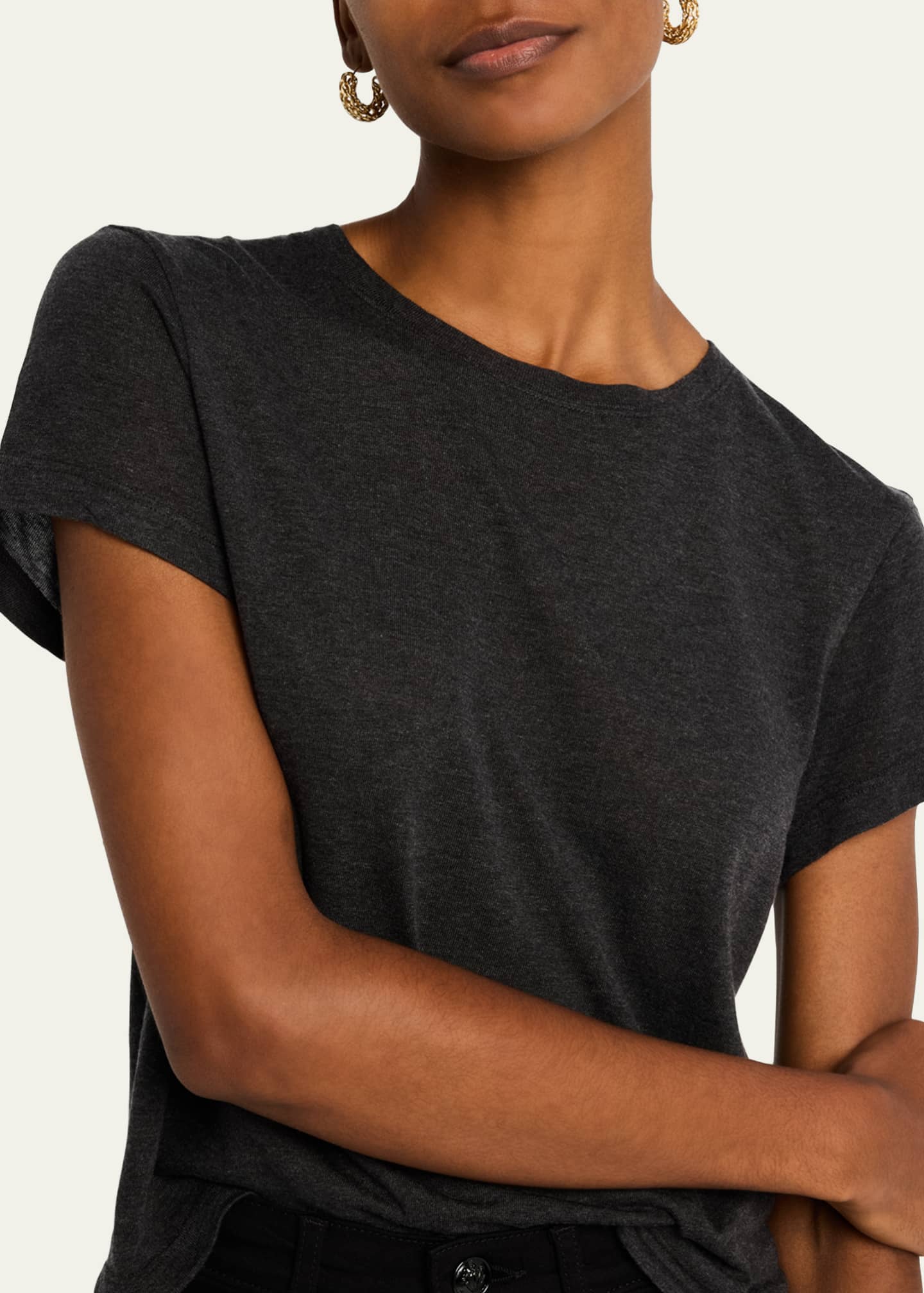 AGOLDE Adine Shrunken Tee Image 5 of 5