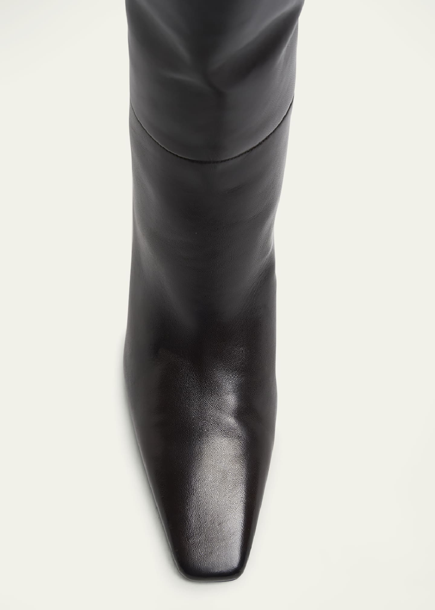 Saint Laurent Jill Calfskin Knee Boots Image 5 of 5