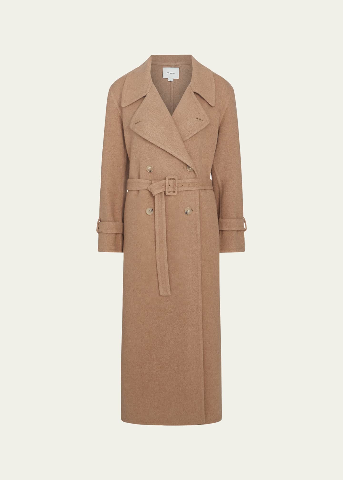 Vince long wool coat on sale