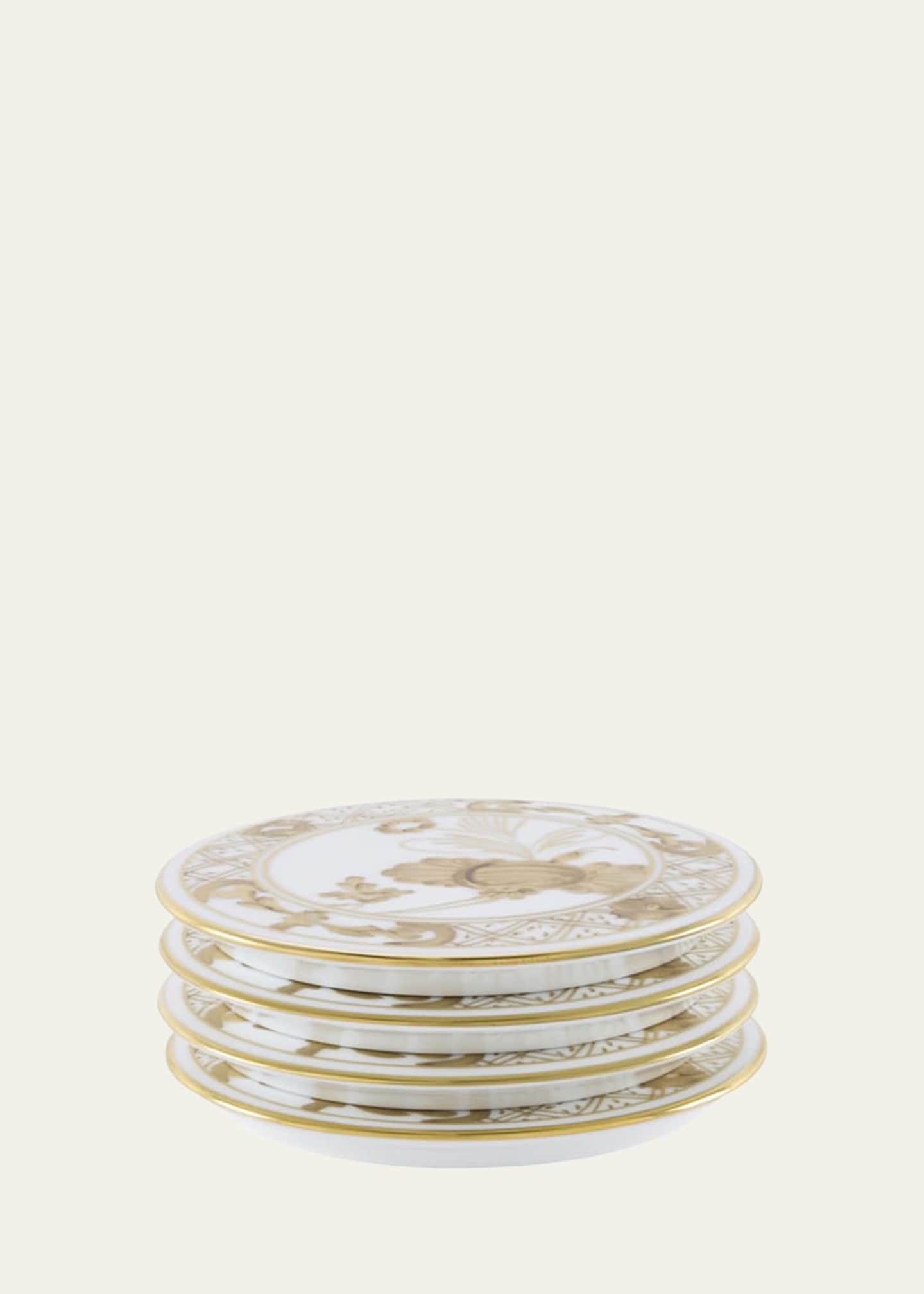 GINORI 1735 Oriente Italiano Aurum Coasters, Set of 4 Image 3 of 3
