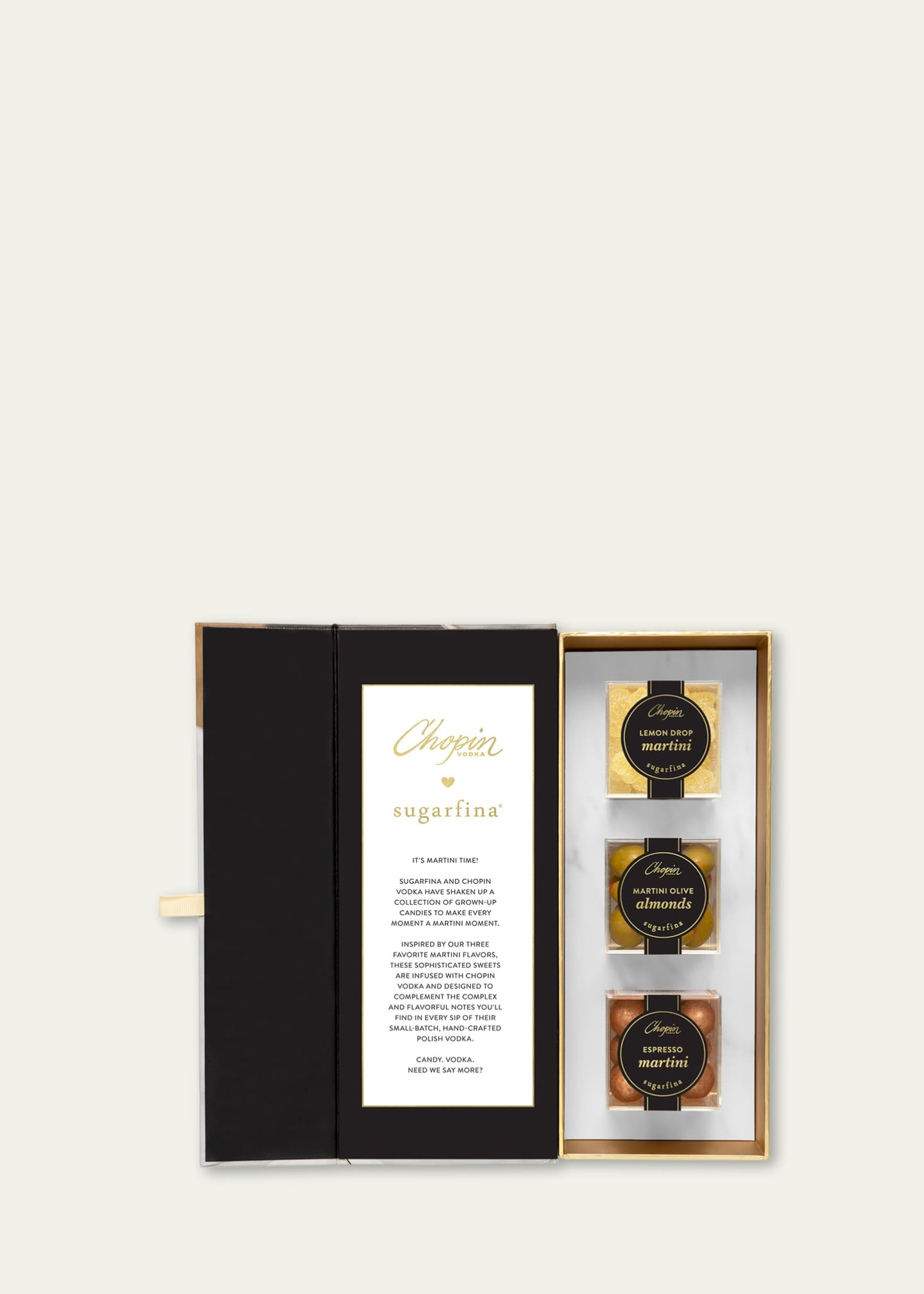 Sugarfina x Chopin The Martini Collection 3-Piece Bento Box Image 2 of 5