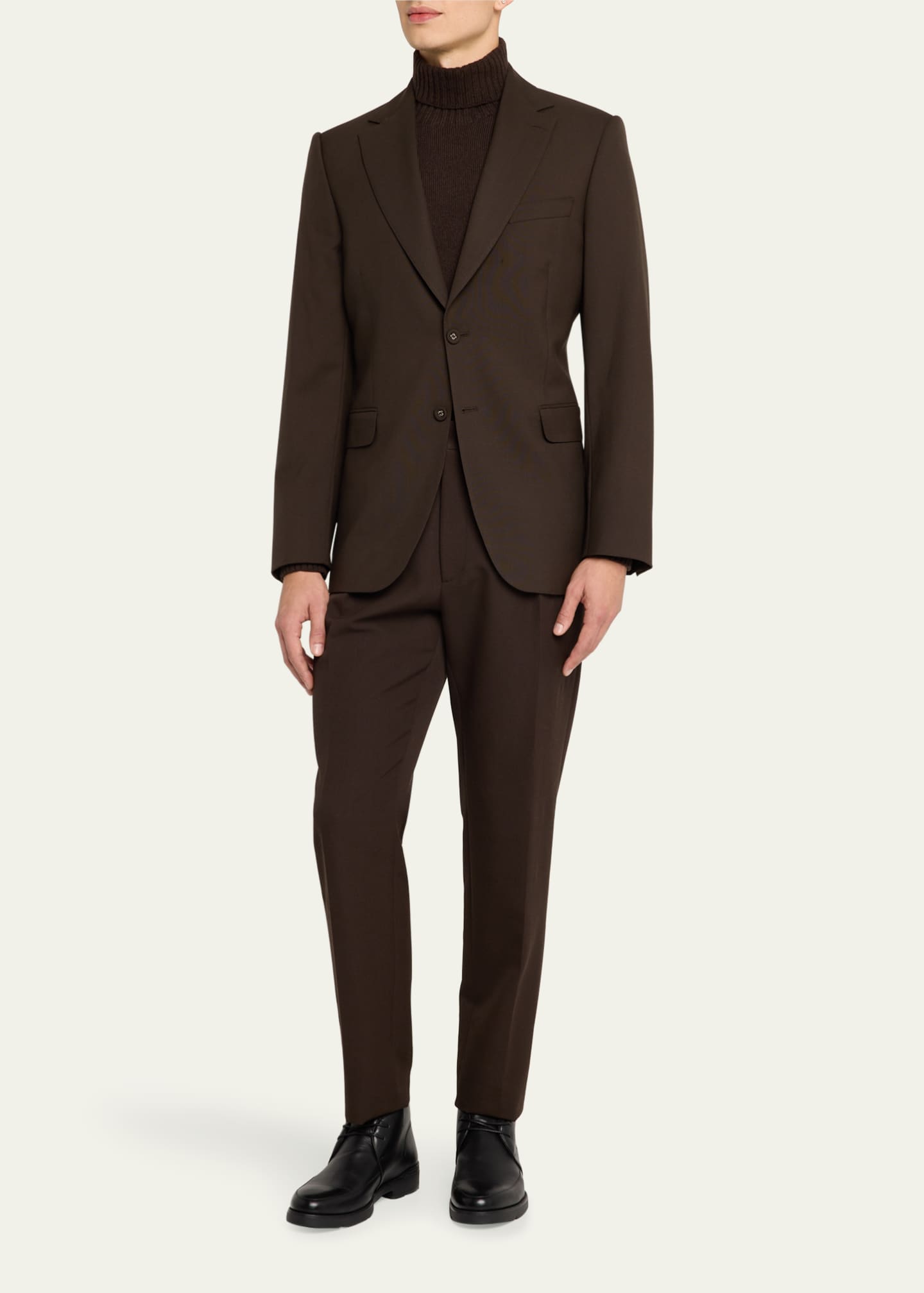 Officine Generale Men's Giovanni Wool Sport Coat Image 2 of 8