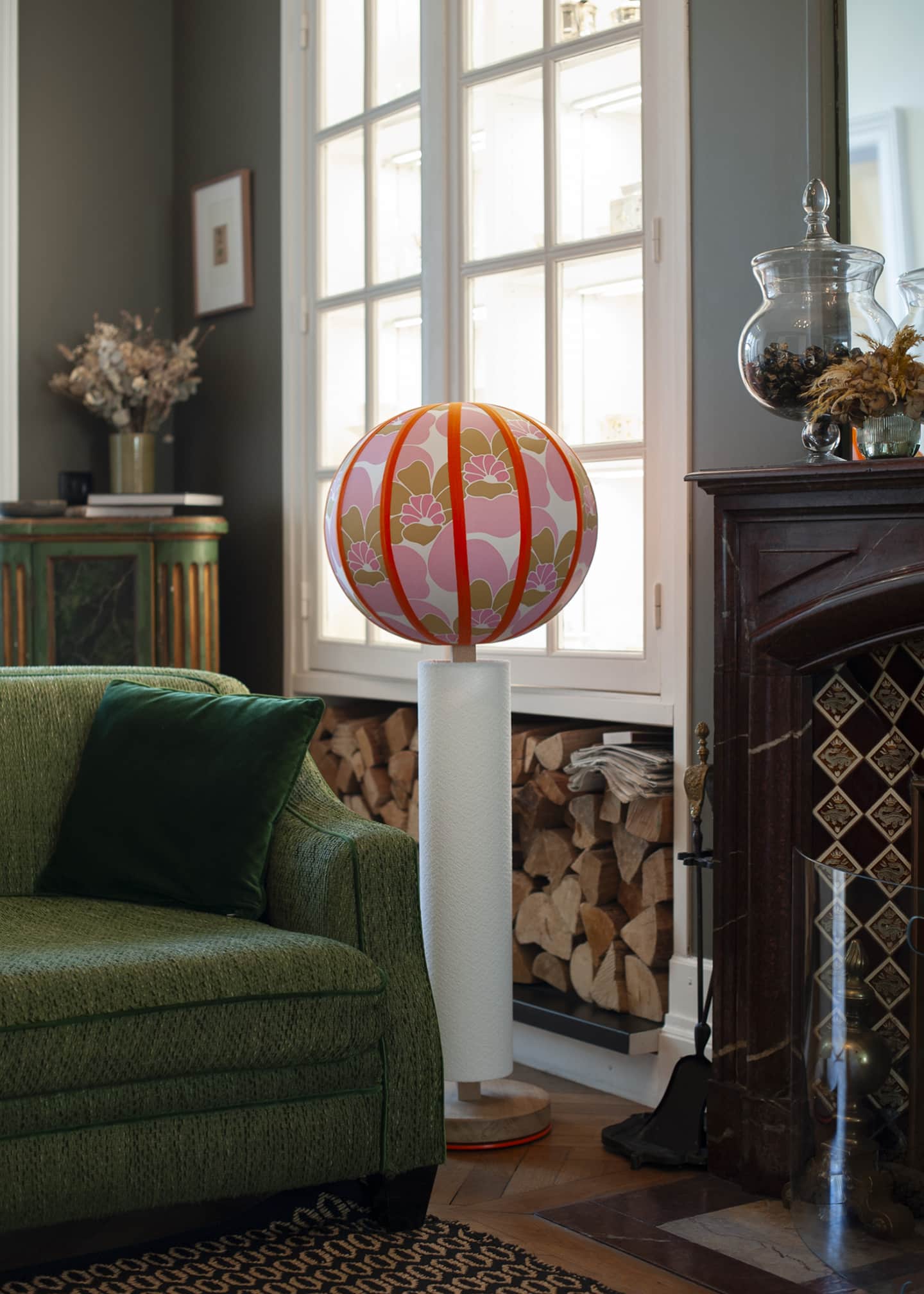 Angelique Delaire Mila LED Floor Lamp, 48" Bergdorf Goodman