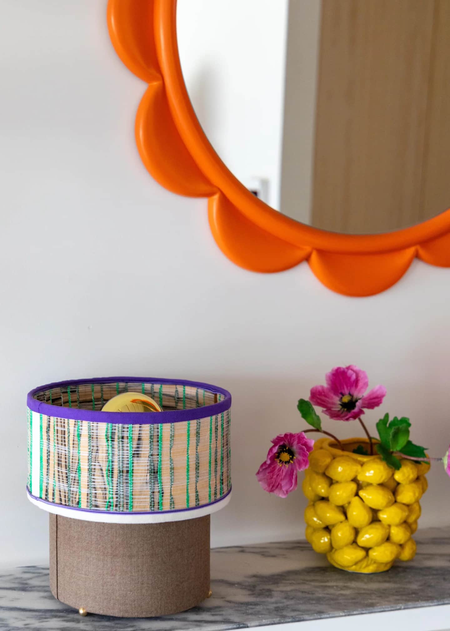 Angelique Delaire x Marion Placais Mahaut 10" Table Lamp Bergdorf Goodman