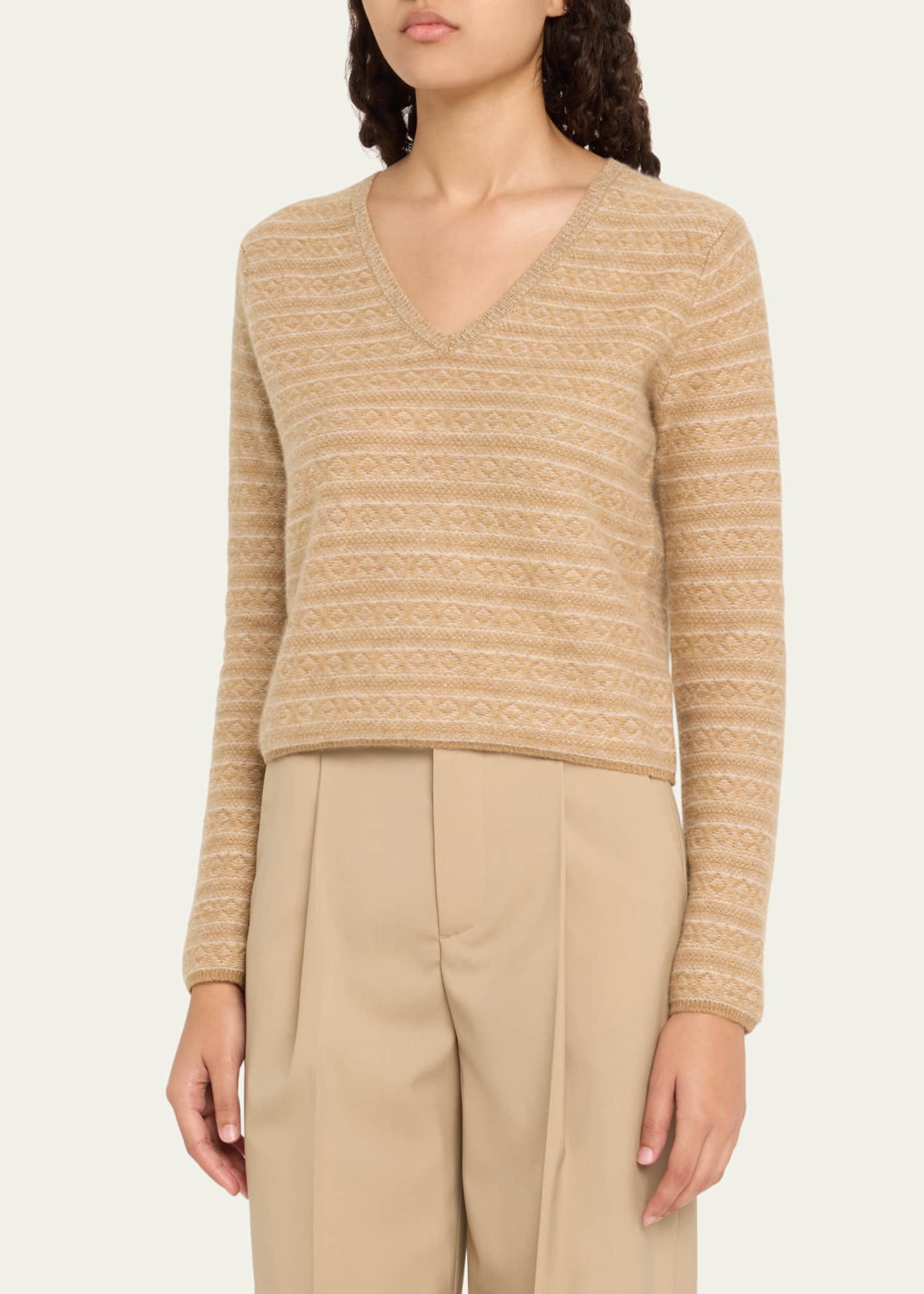 Vince fair isle sweater on sale