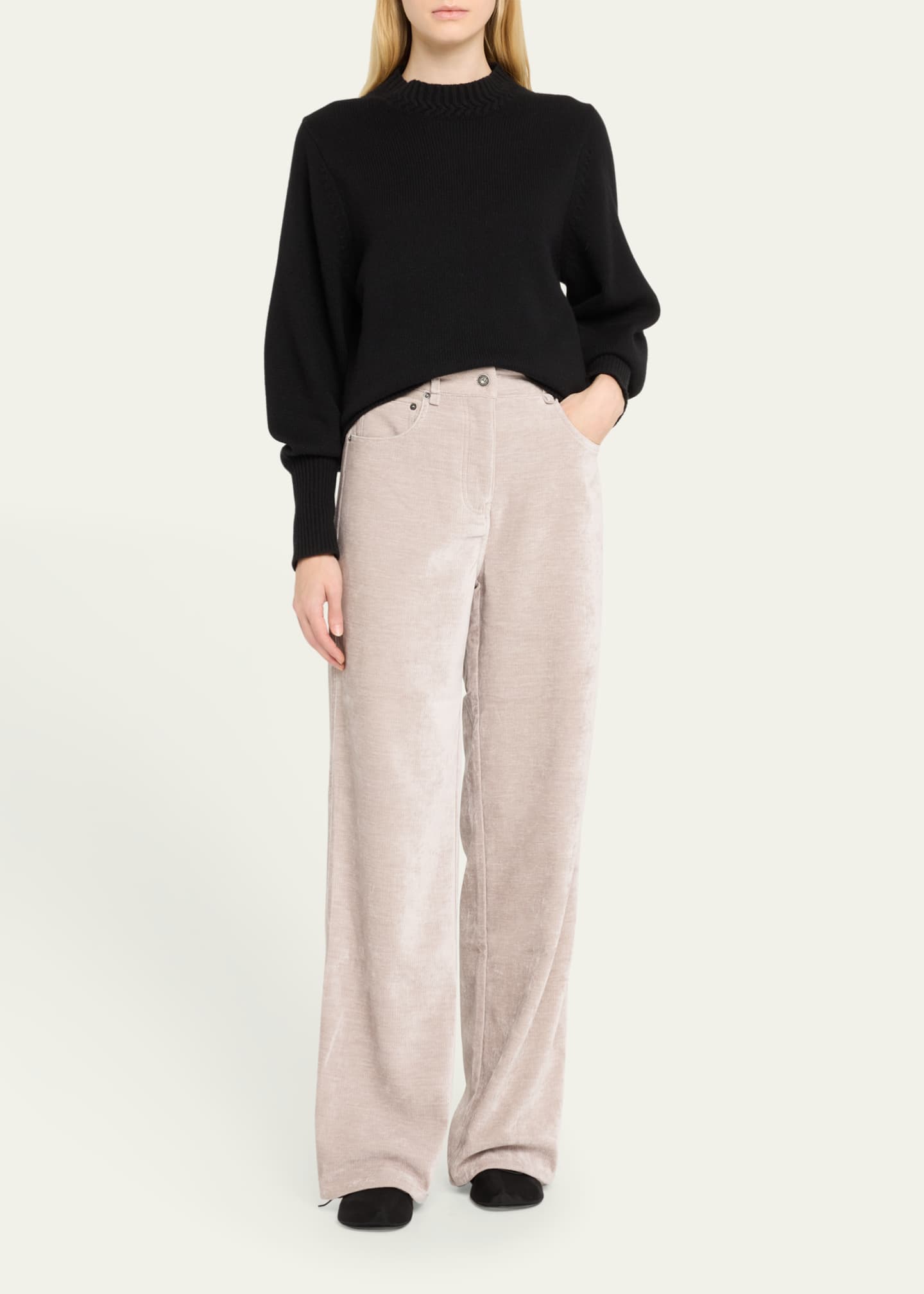 Proenza Schouler White Label Donovan Chenille Pants Image 2 of 5