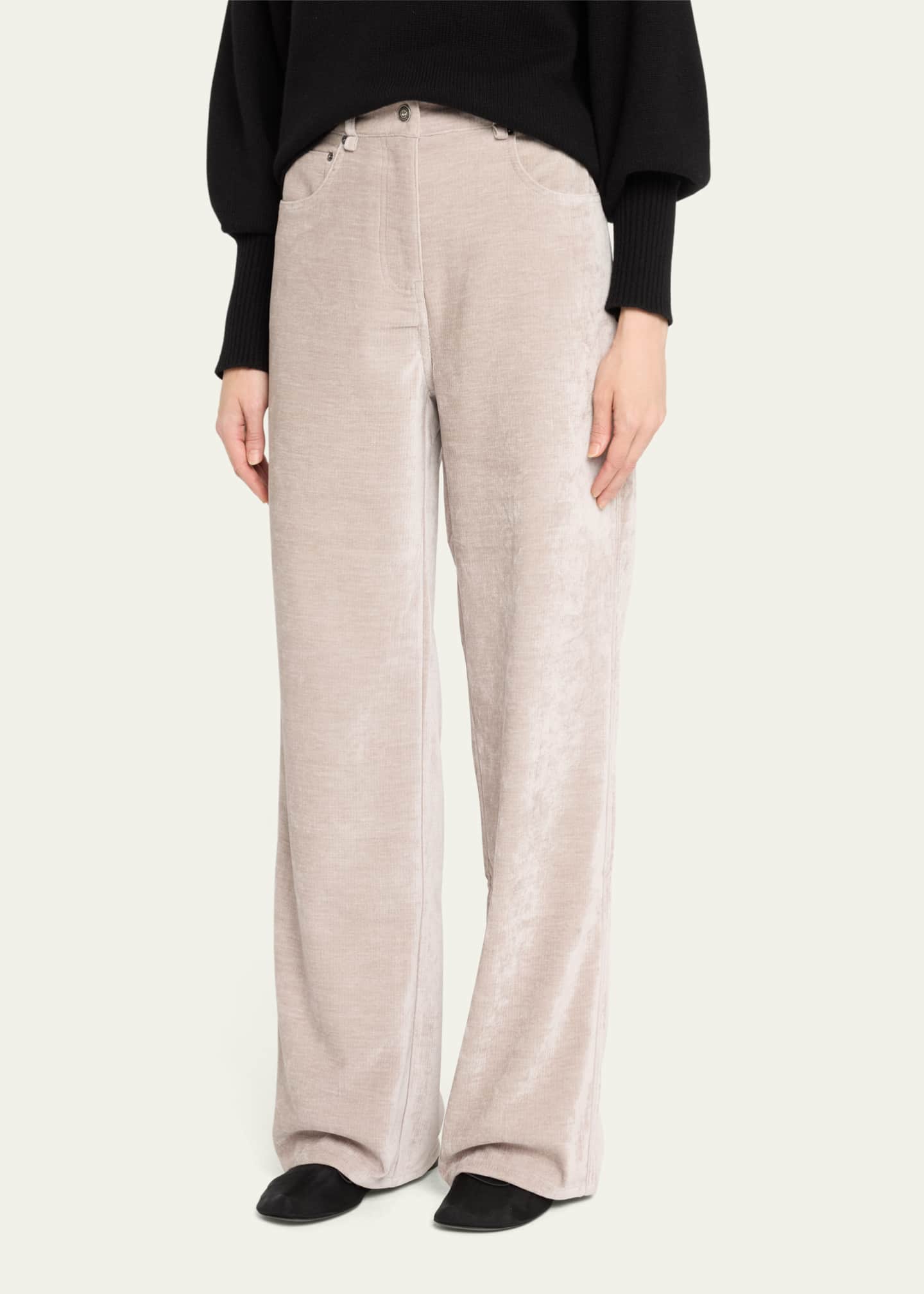 Proenza Schouler White Label Donovan Chenille Pants Image 4 of 5